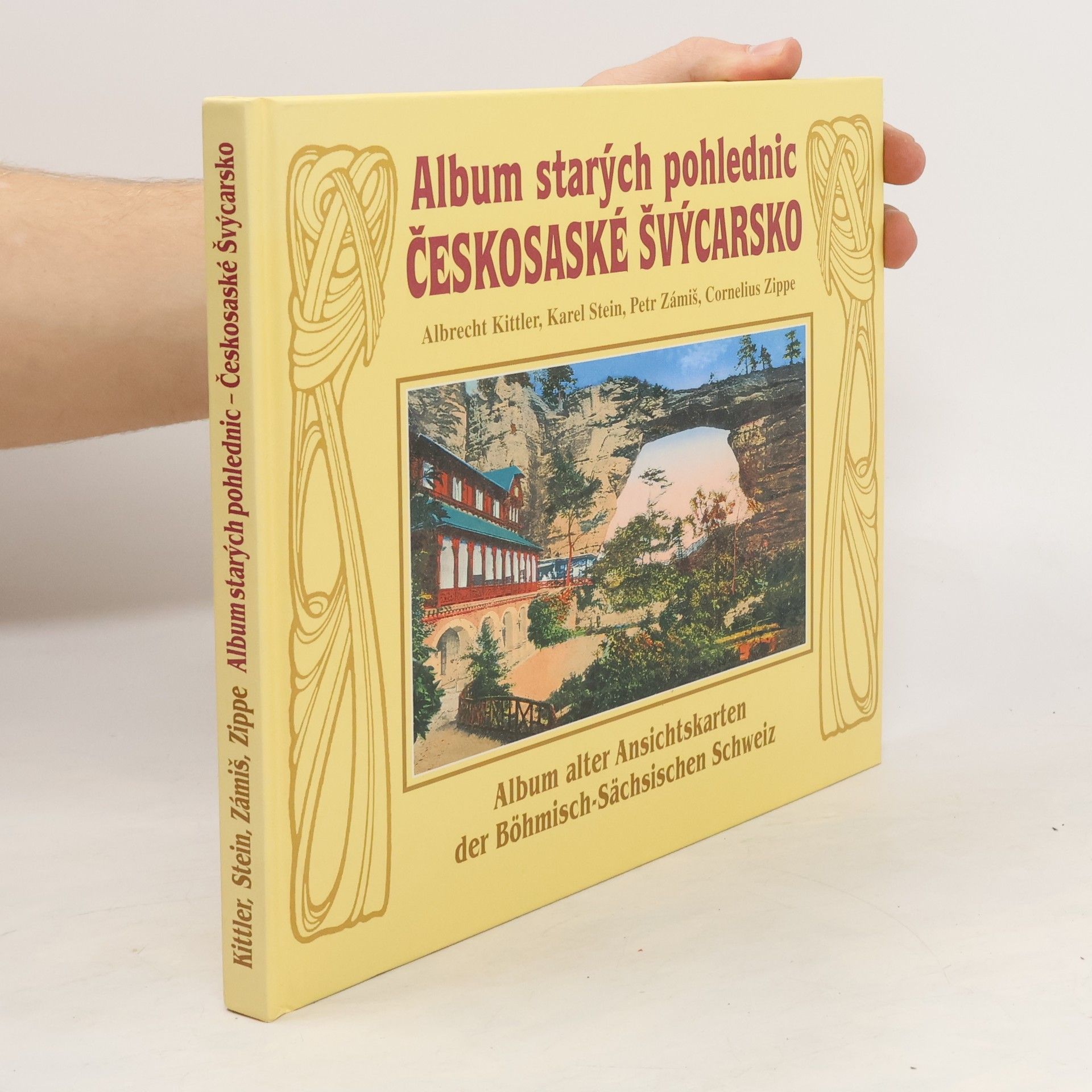 Albrecht Kittler Album starých pohlednic - Českosaské Švýcarsko