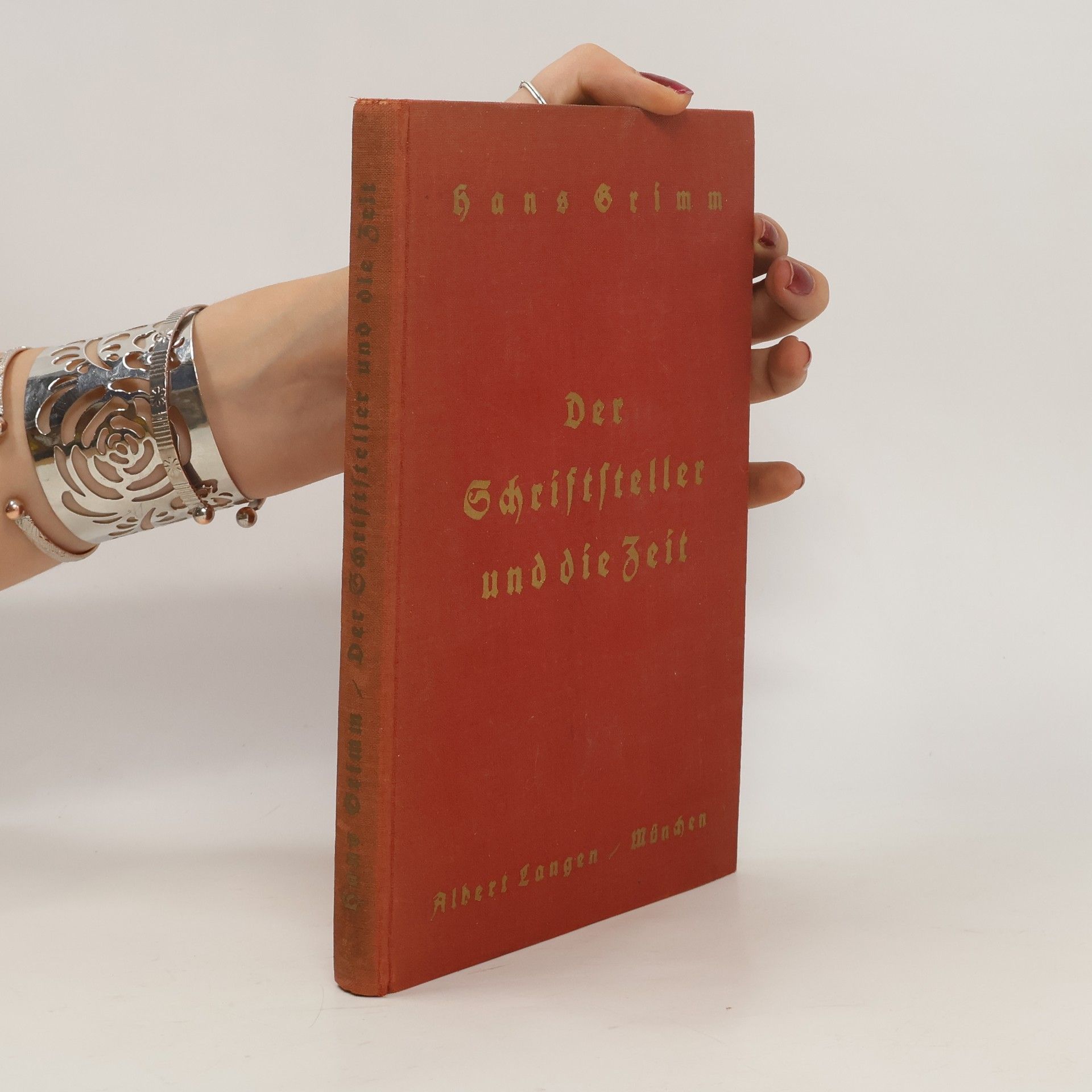 Hans Grimm Der Schriftsteller und die Zeit