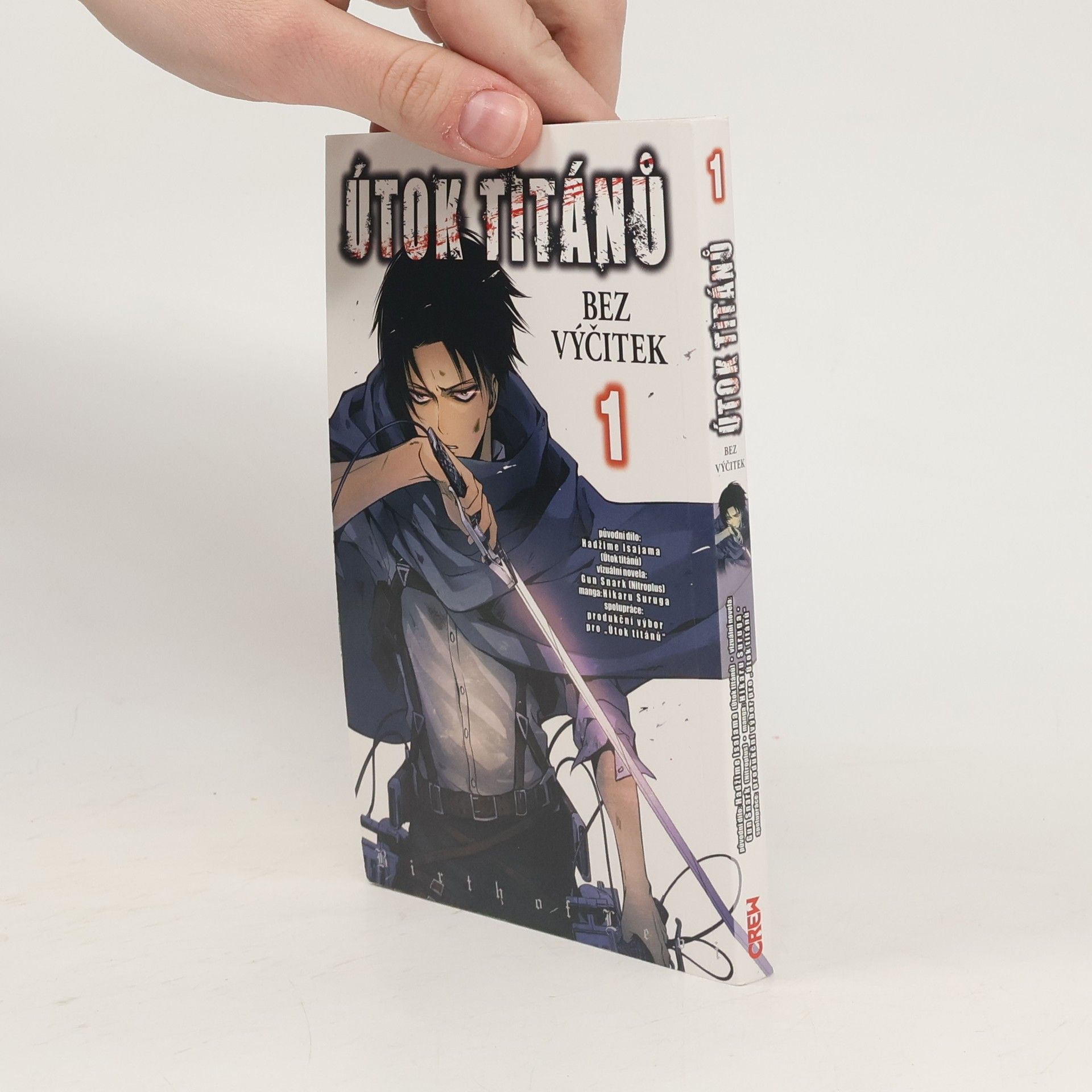 Hajime Isayama Útok Titánů. 1 : Bez výčitek