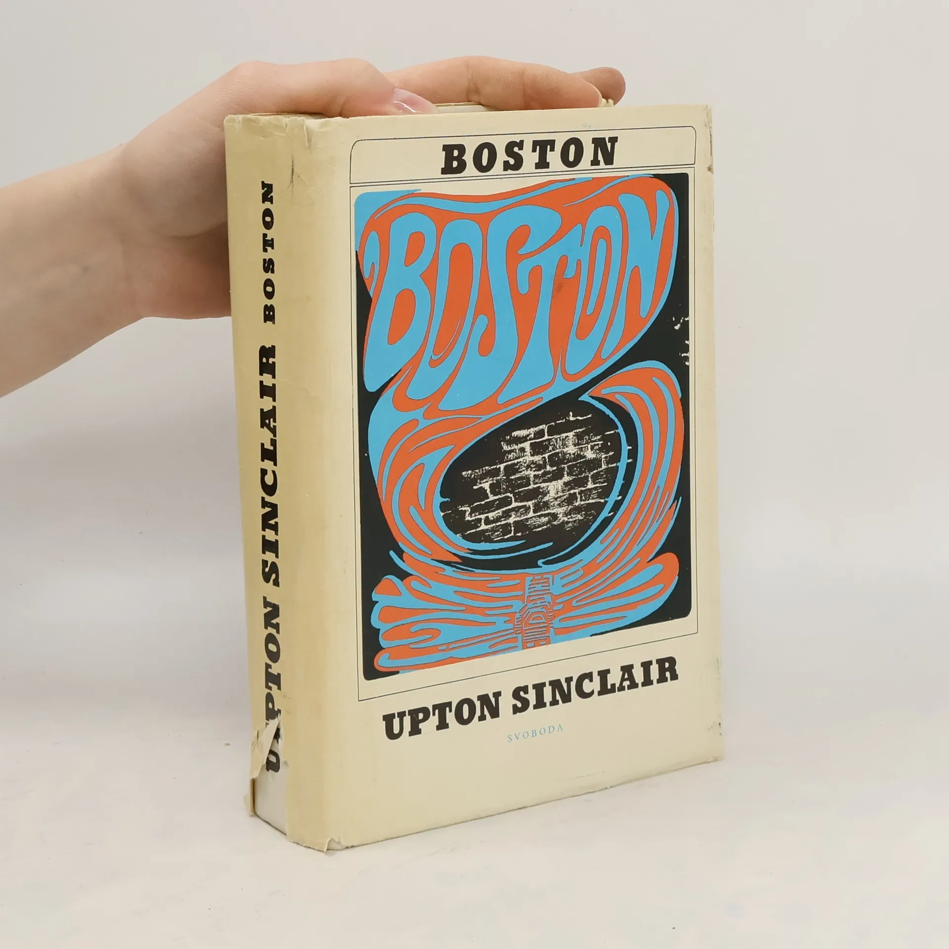 Boston | Book | Hardcover | Upton Sinclair | CS