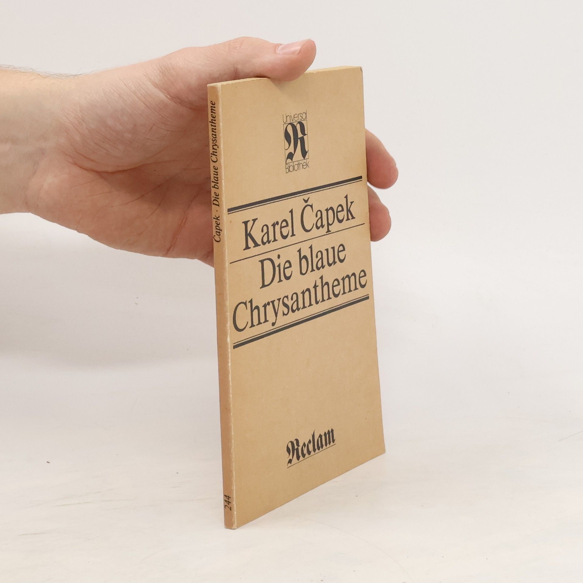 Karel Čapek Die blaue Chrysantheme