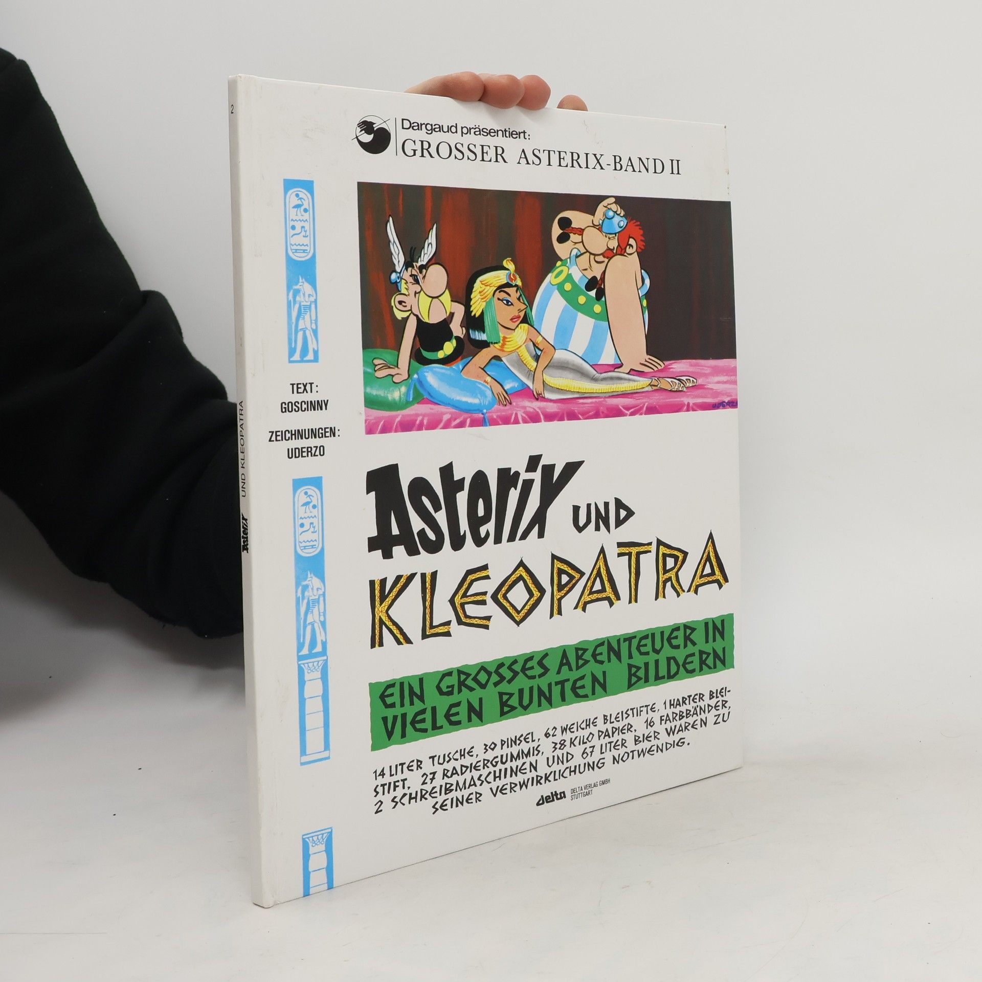 René Goscinny Grossen Asterix-Band 2. Asterix und Kleopatra