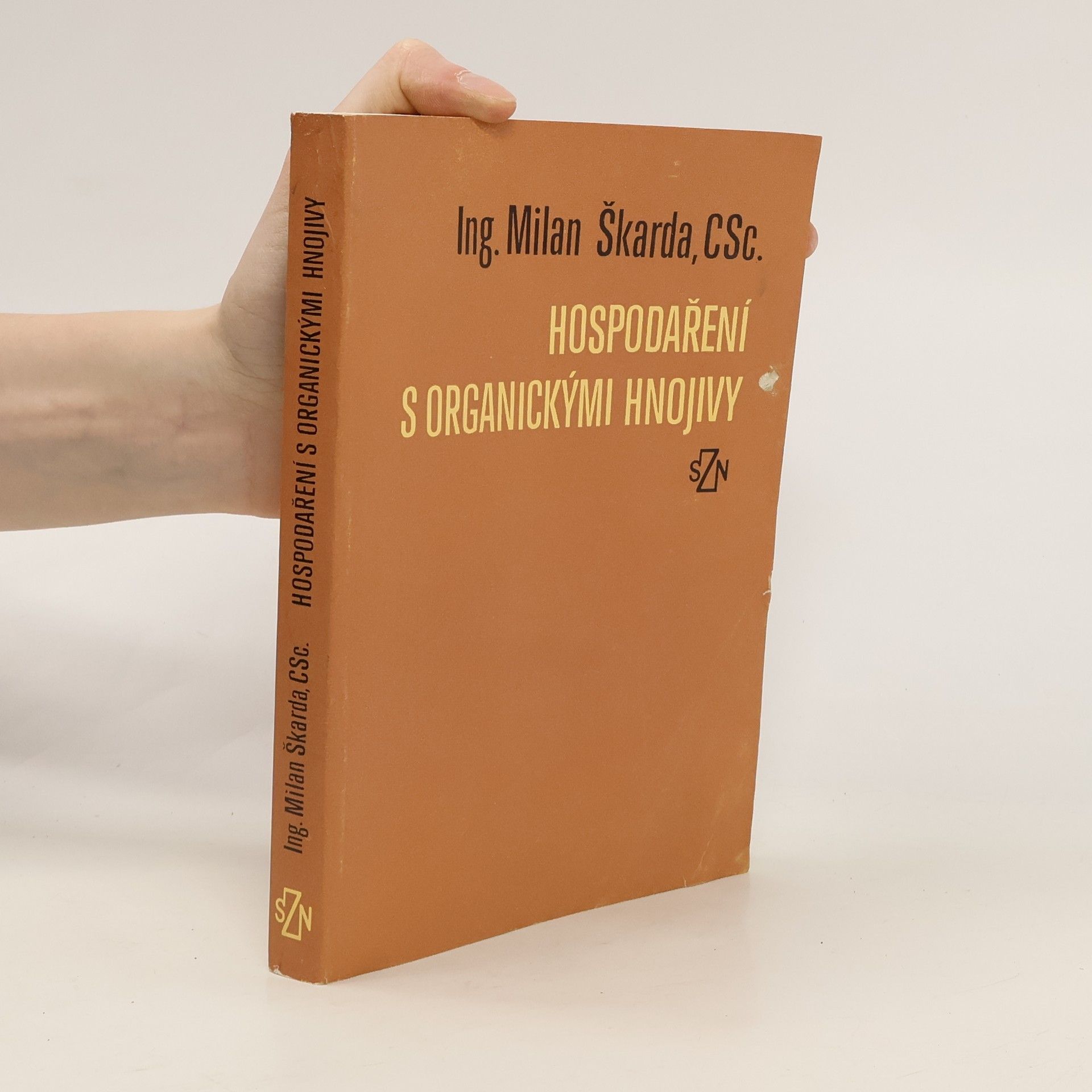 Milan Škarda Hospodaření s organickými hnojivy