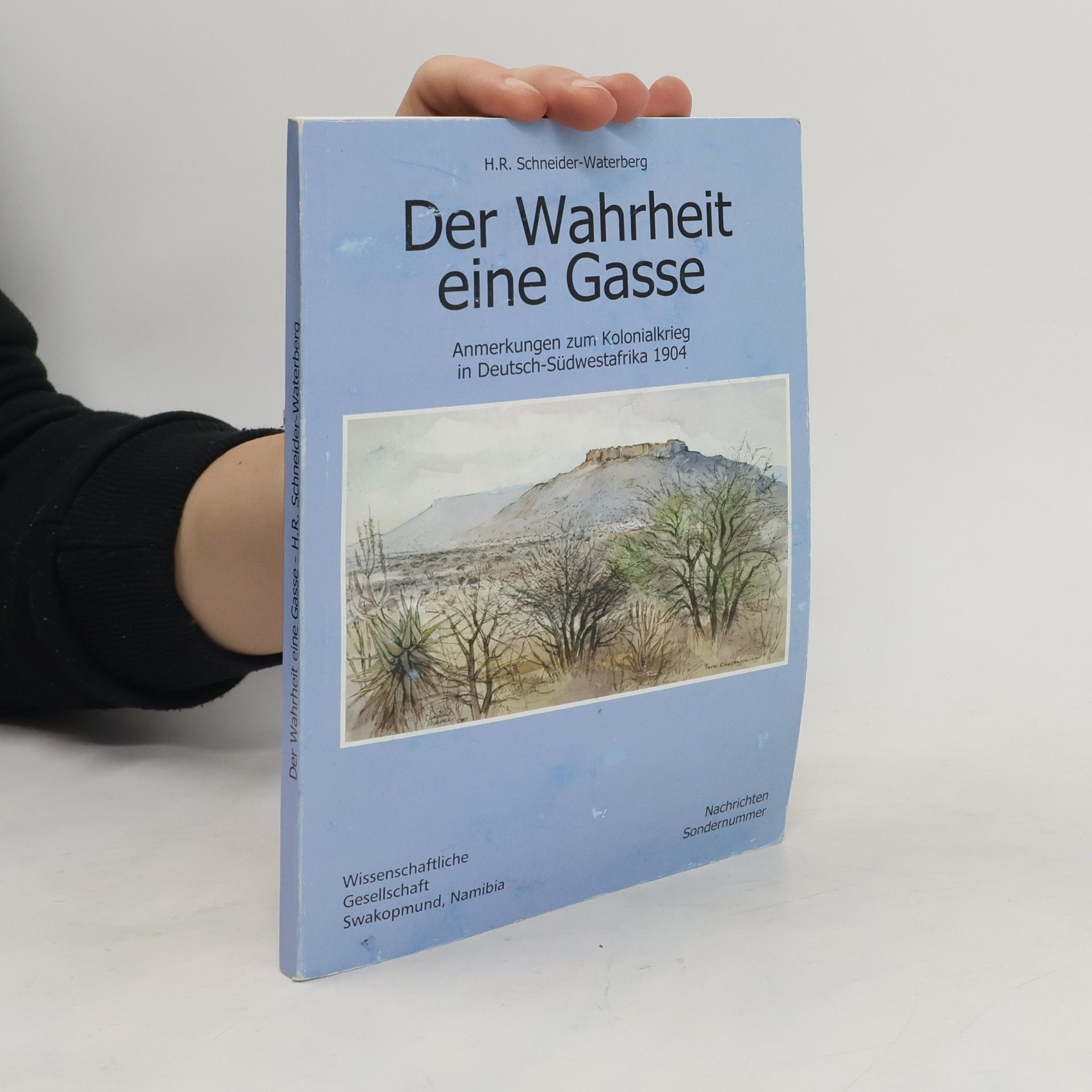 Hinrich R. Schneider-Waterberg Der Wahrheit eine Gasse