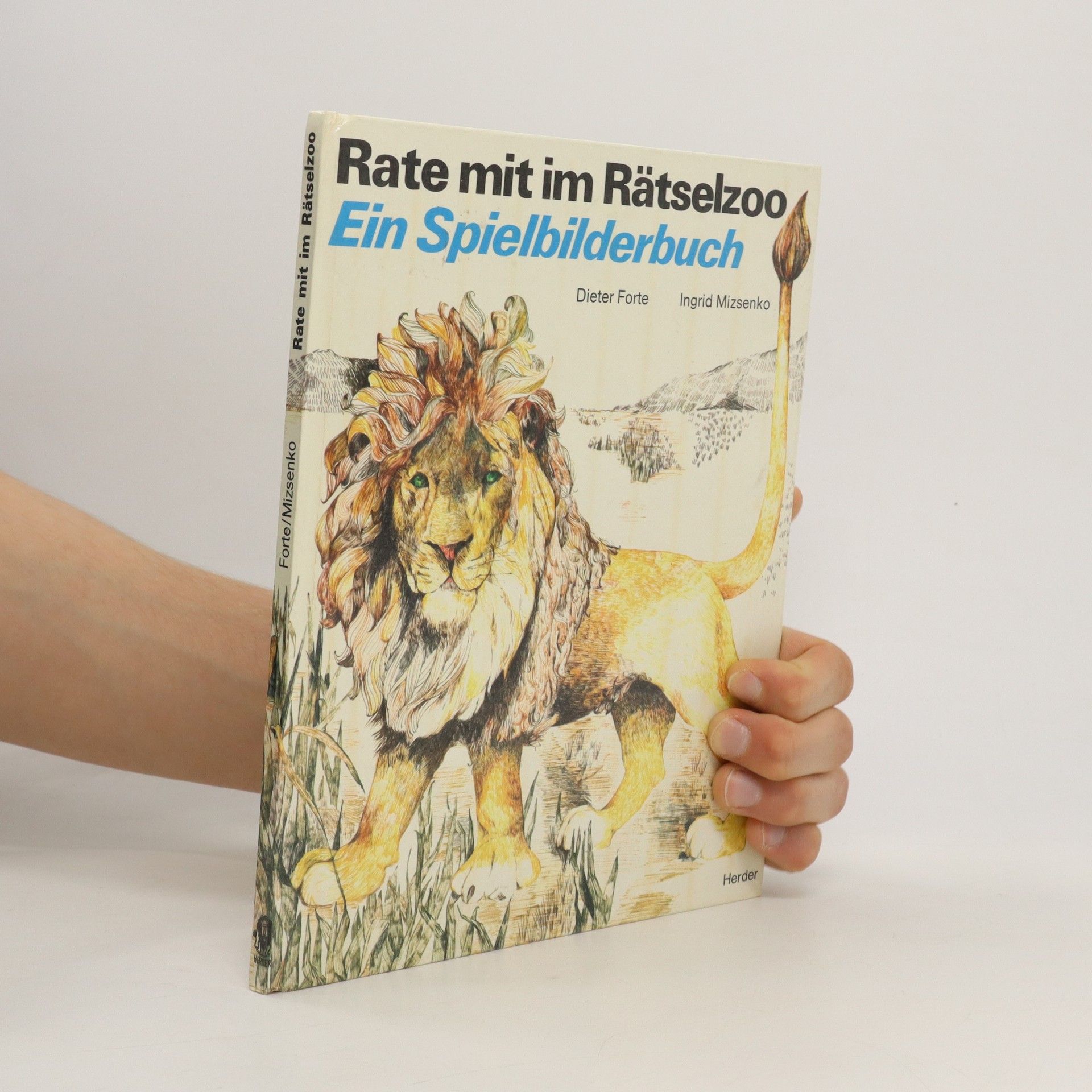 Dieter Forte Rate mit im Rätselzoo. Ein Spielbilderbuch