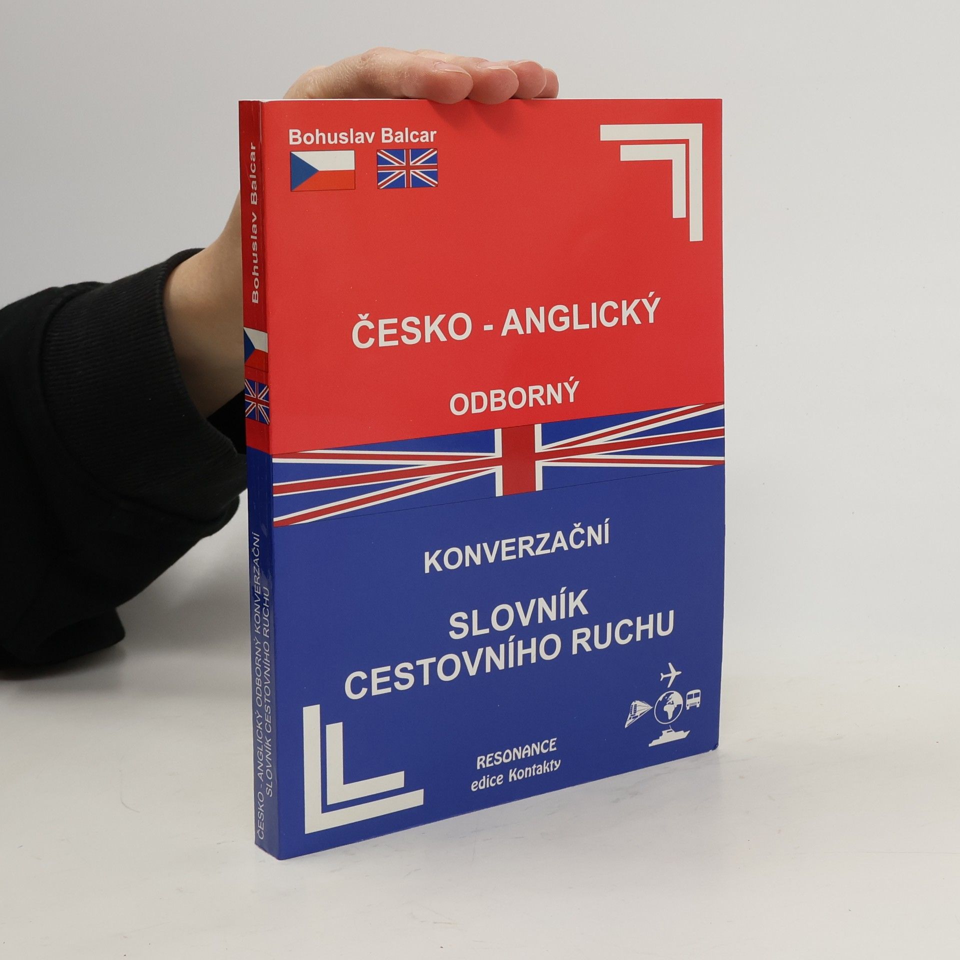 Bohuslav Balcar Česko-anglický odborný konverzační slovník cestovního ruchu
