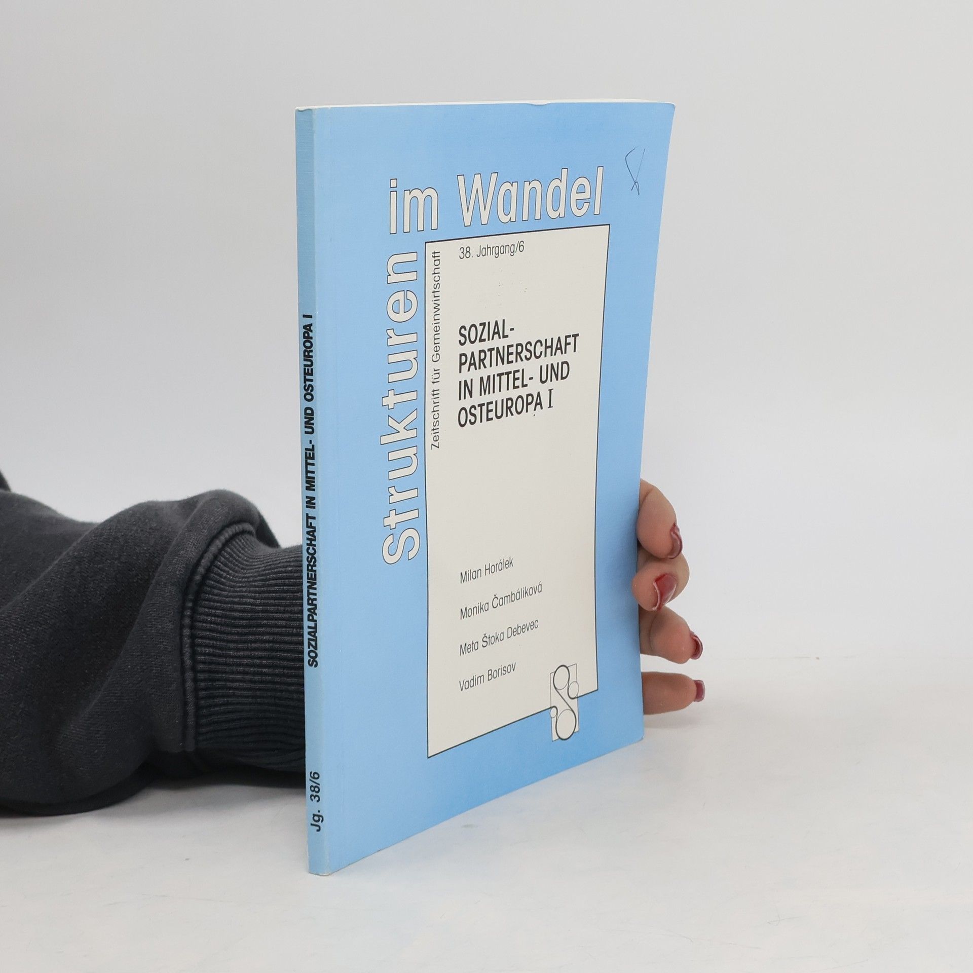 Milan Horálek Strukturen im Wandel. Sozialpartnerschaft in Mittel- und Osteuropa I. Jg. 38/6