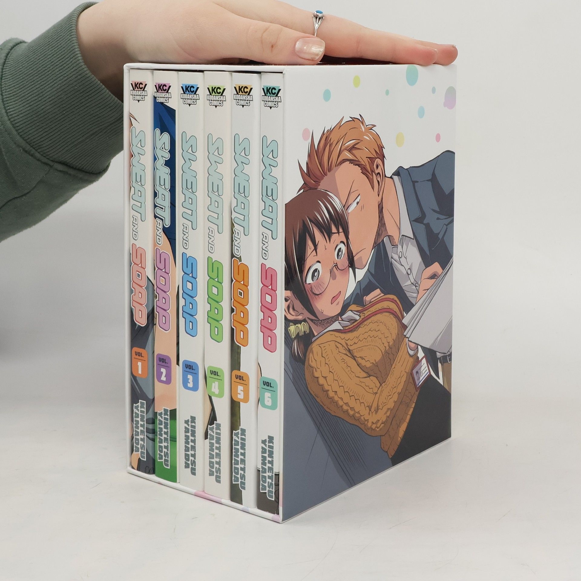 Kintetsu Yamada Sweat and Soap Manga Box Set