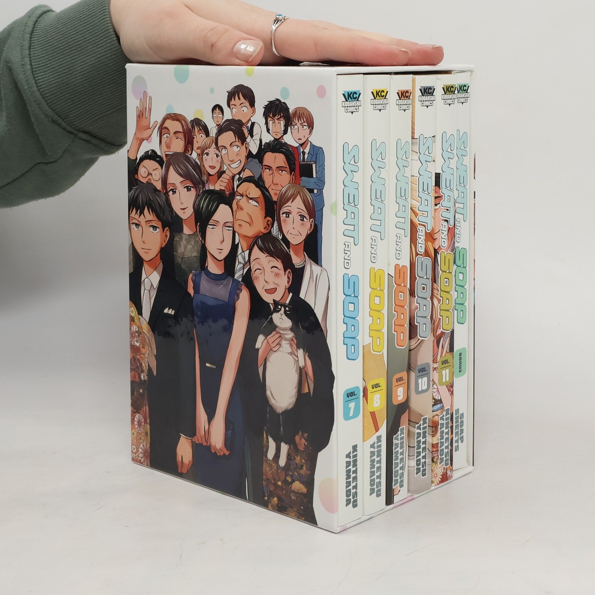 Kintetsu Yamada Sweat and Soap Manga Box Set 2