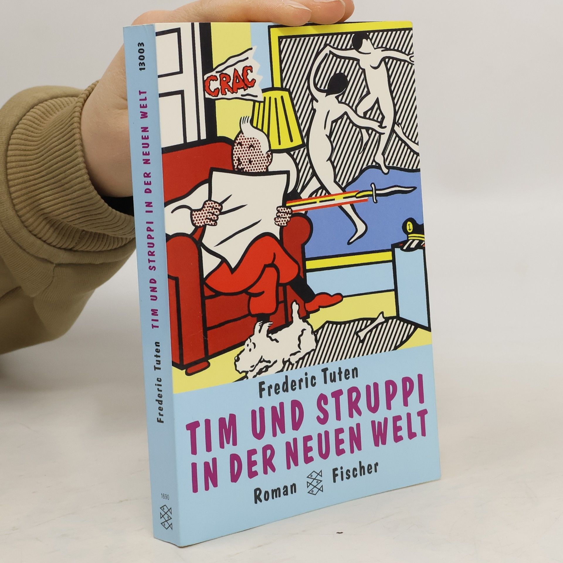 Frederic Tuten Tim und Struppi in der neuen Welt