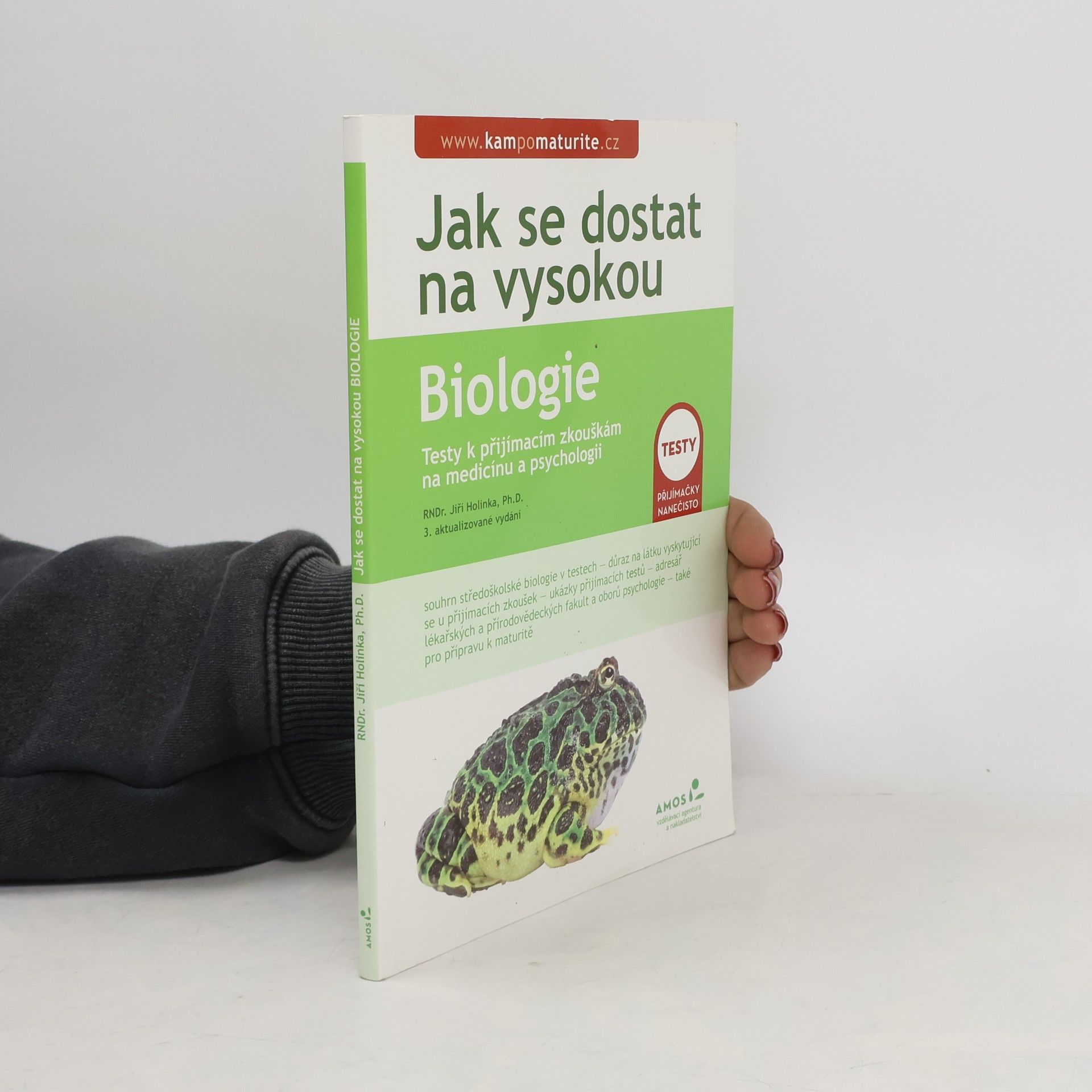 Jiří Holinka Biologie : testy k přijímacím zkouškám na VŠ