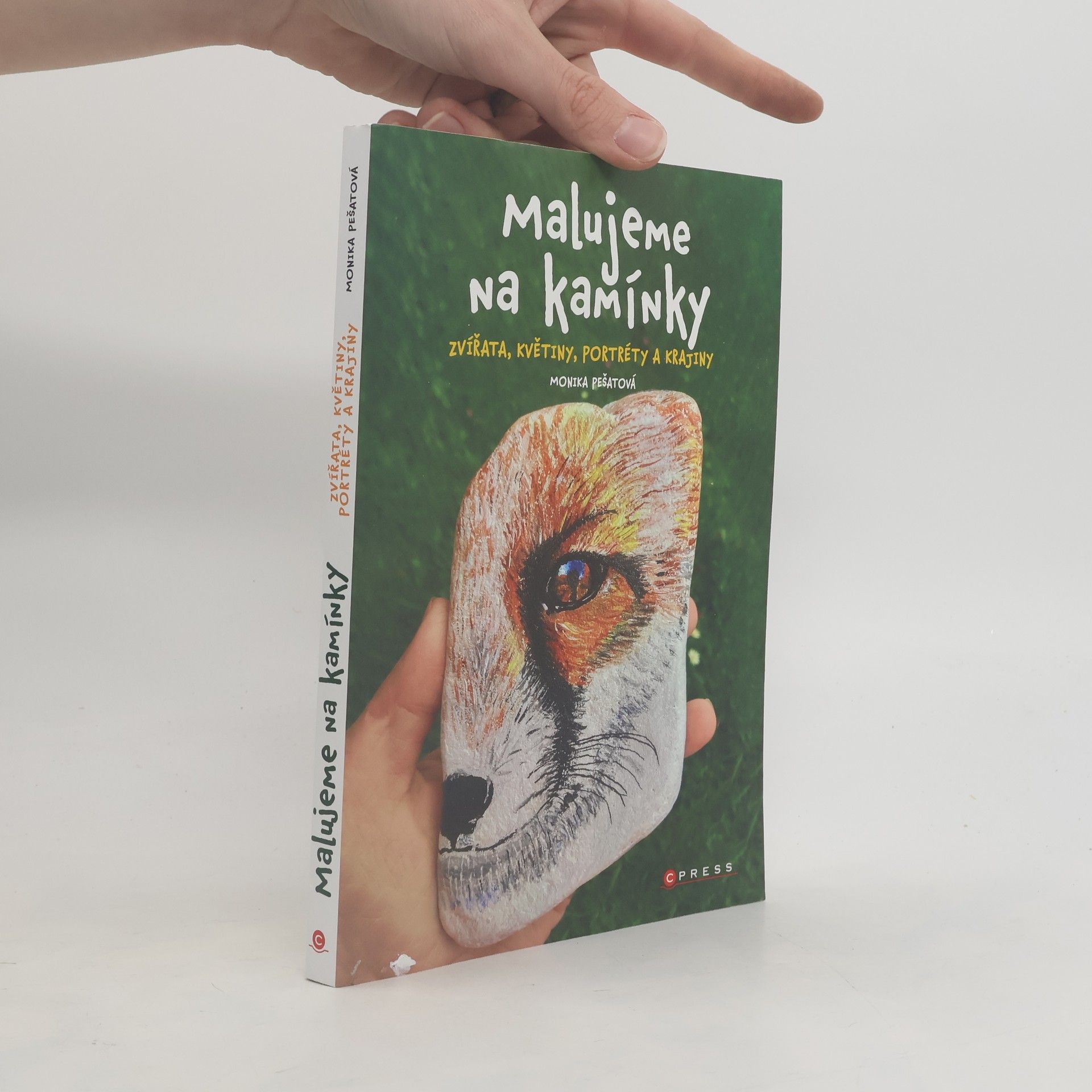 Monika Pešatová Malujeme na kamínky : zvířata, květiny, portréty a krajiny
