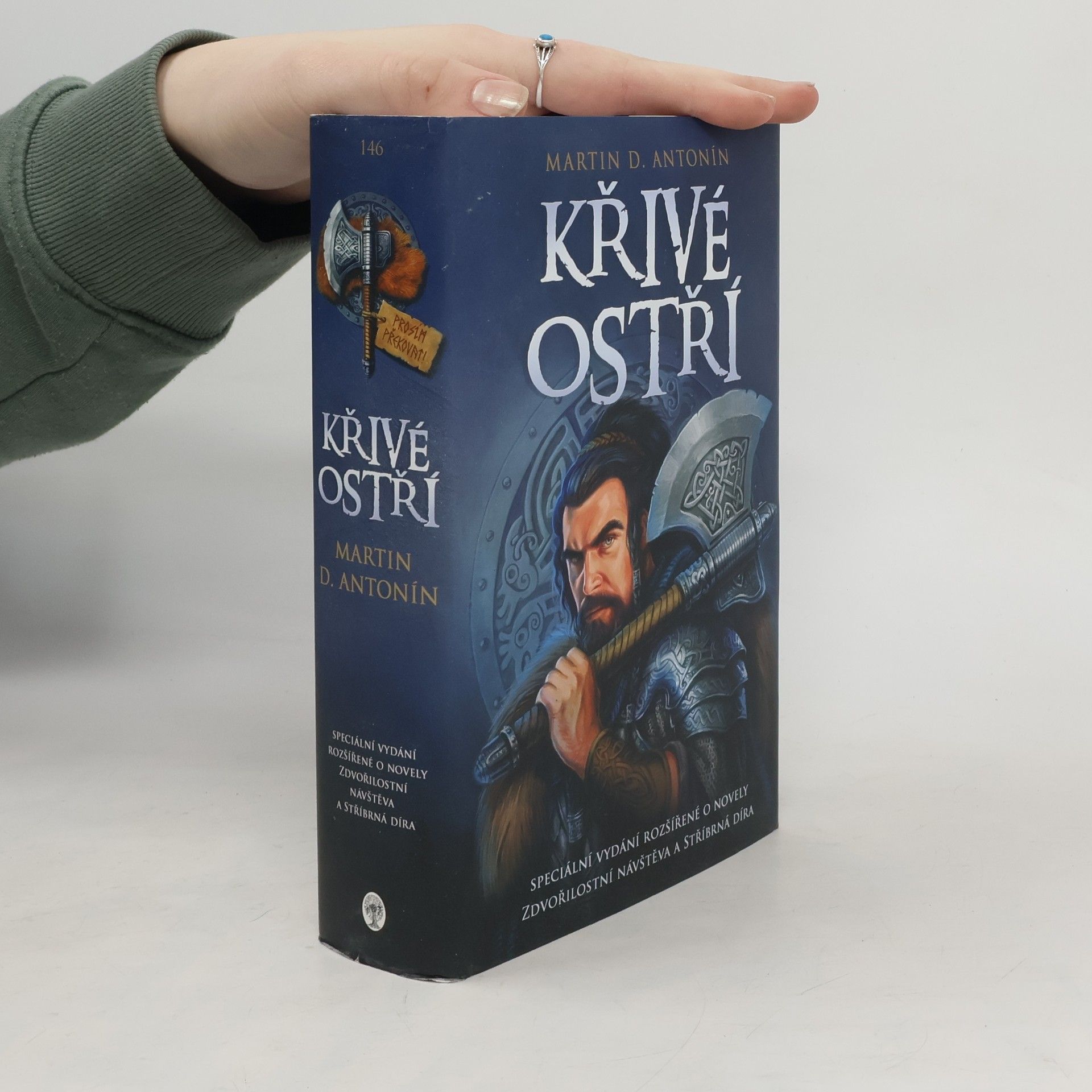 Martin D. Antonín Křivé ostří (+ 2 novely)