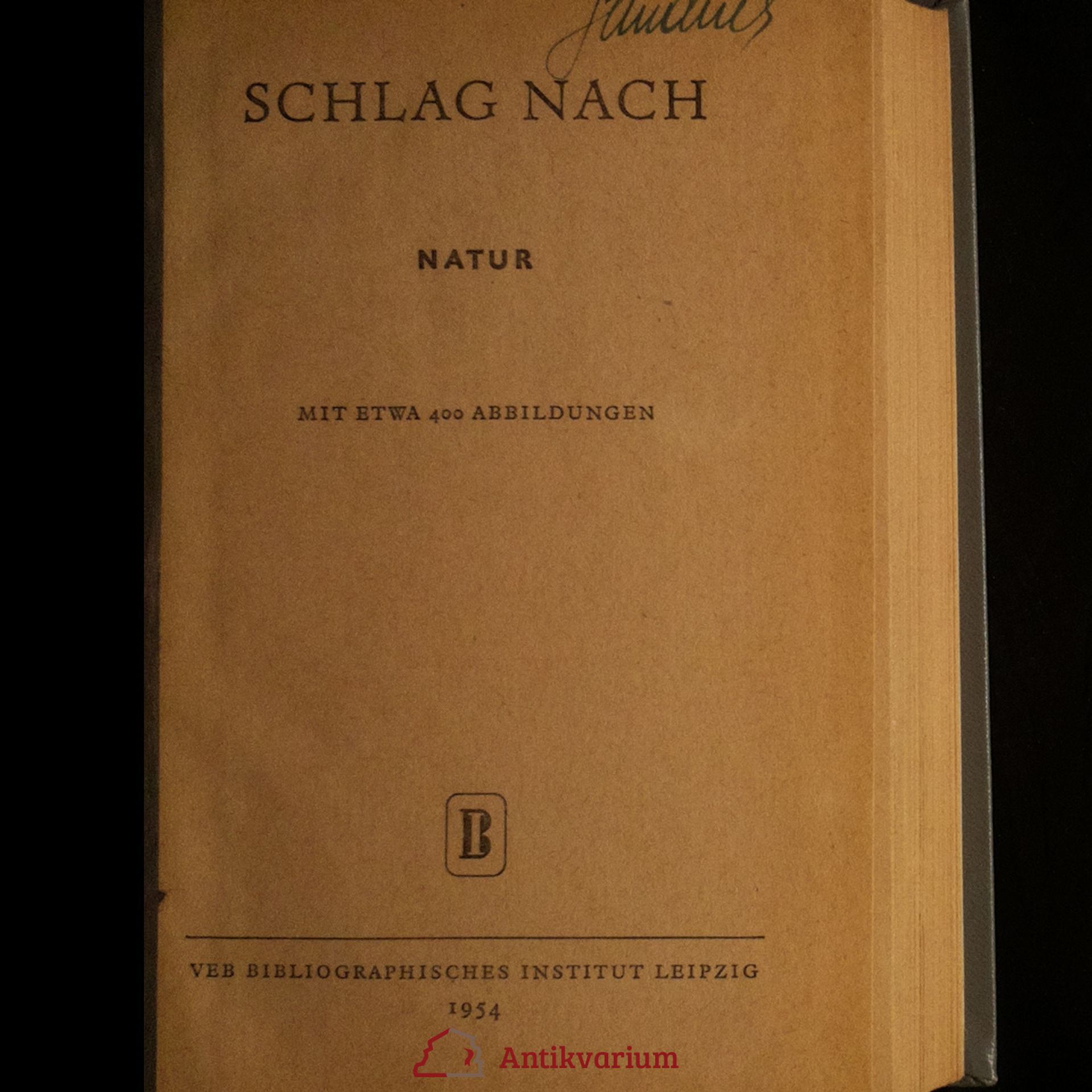Autores varios Schlag nach Natur