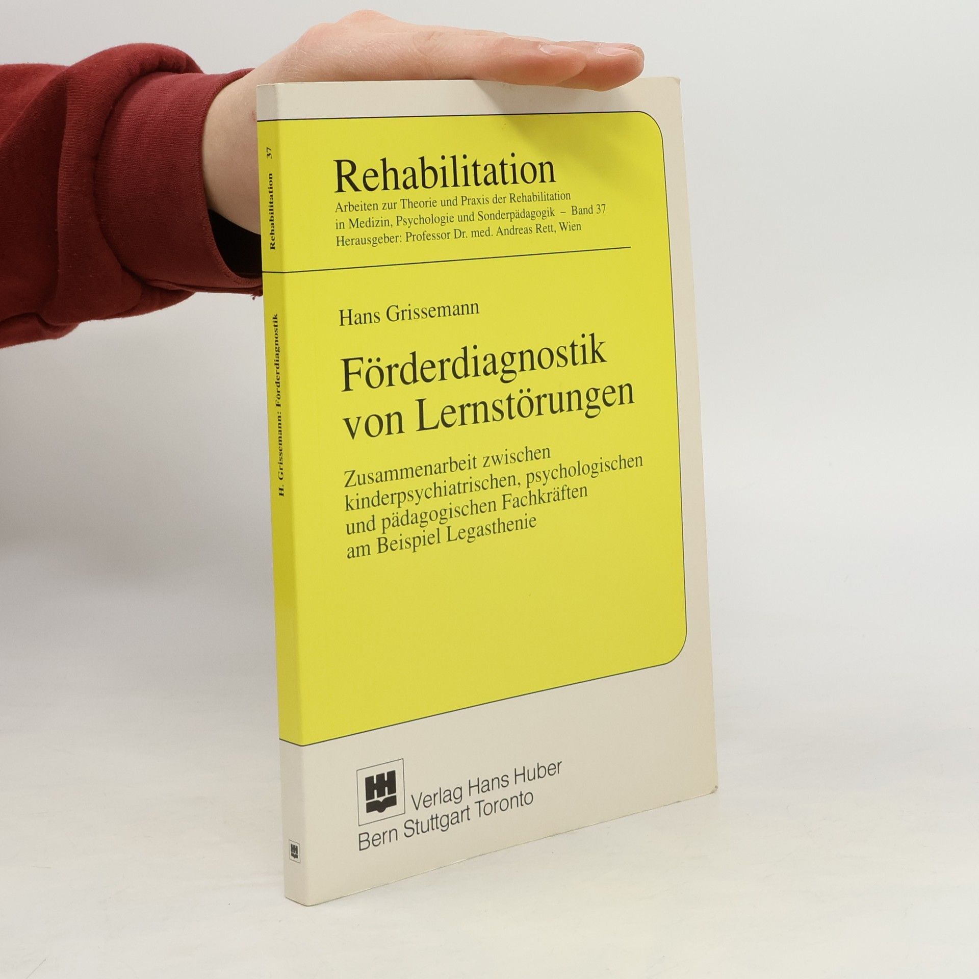 Hans Grissemann Förderdiagnostik von Lernstörungen