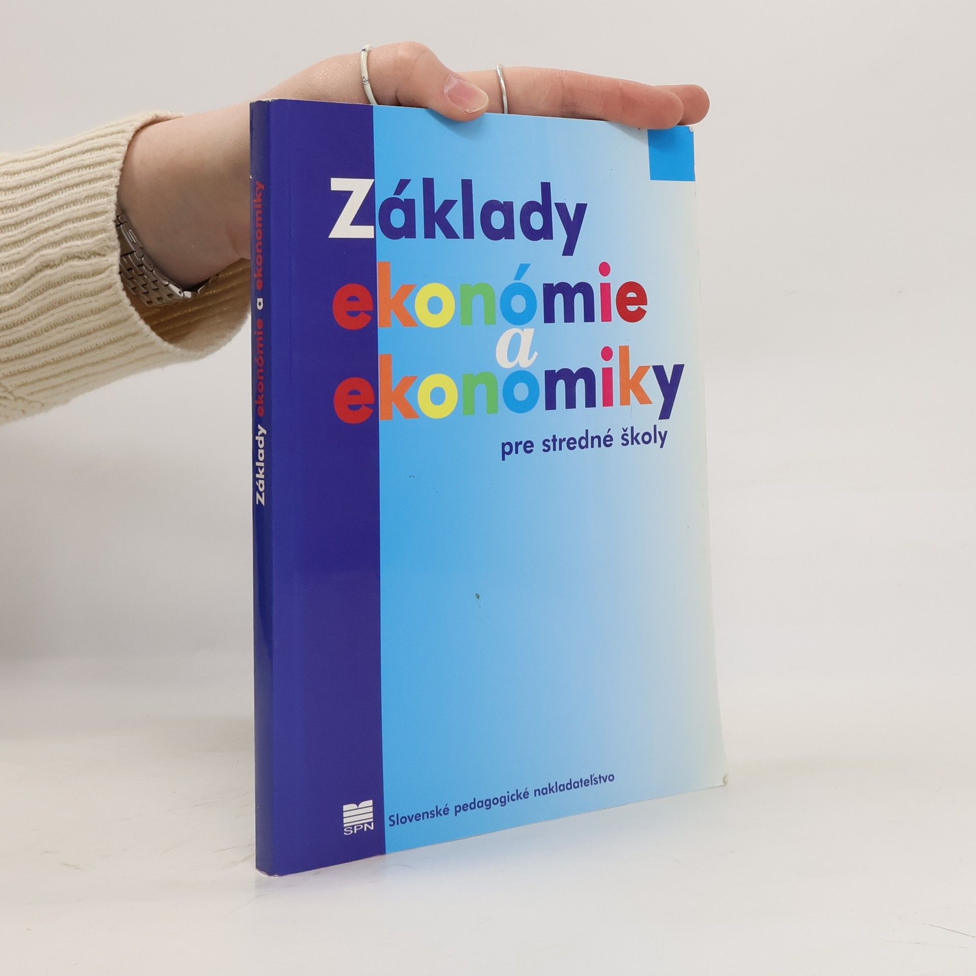 Rudolf Šlosár Základy ekonómie a ekonomiky
