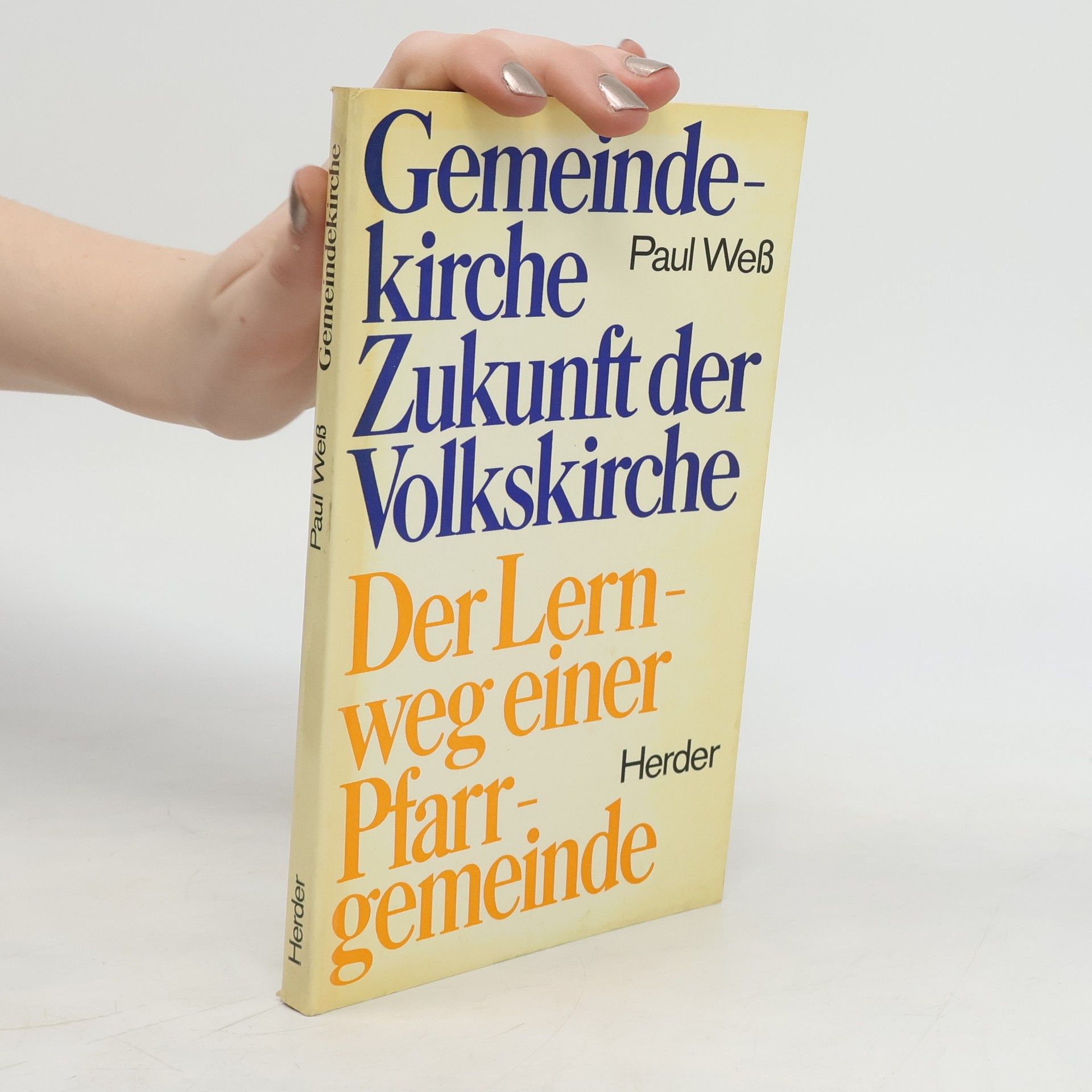 Paul Weß Gemeindekirche, Zukunft der Volkskirche