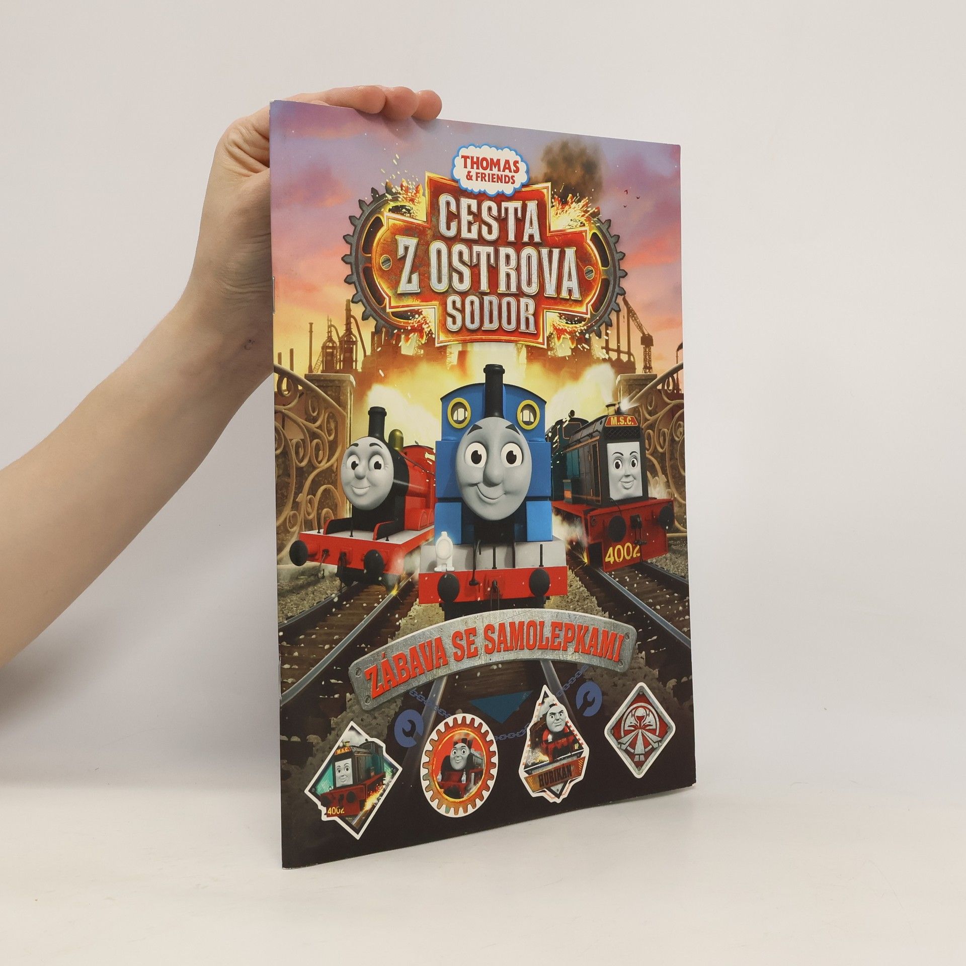 Collectif d'auteurs Cesta z ostrova Sodor. Zábava se samolepkami