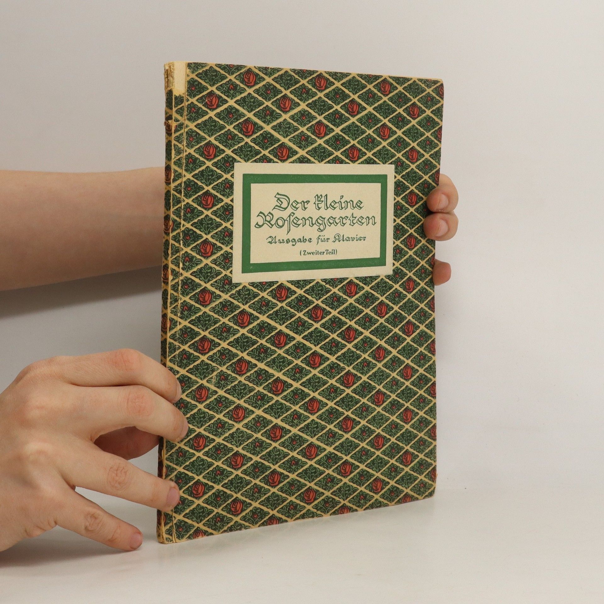 Hermann Löns Der kleine Rosengarten II. Ausgabe für Klavier