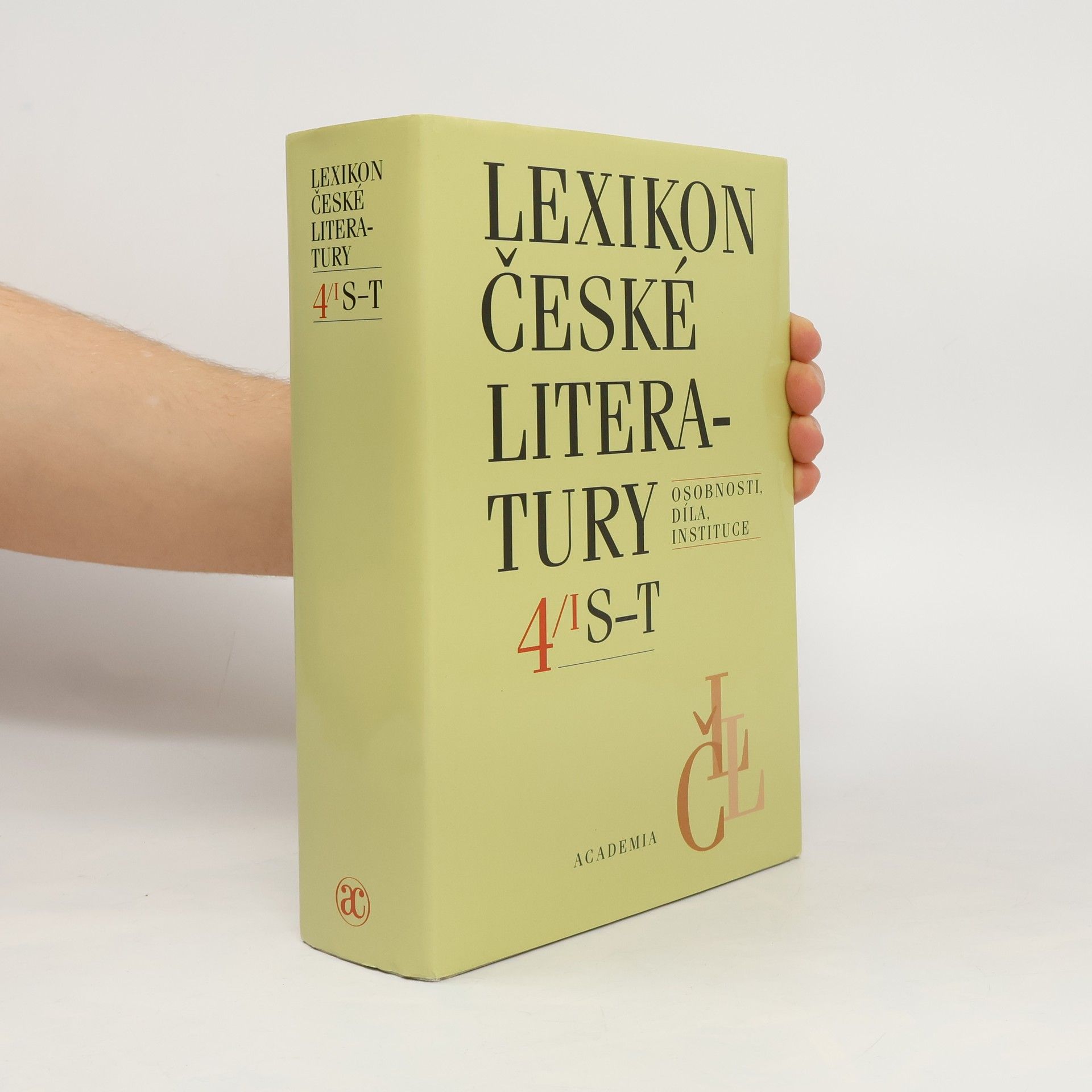 Luboš Merhaut Lexikon české literatury osobnosti, díla, instituce 4/I. S-T