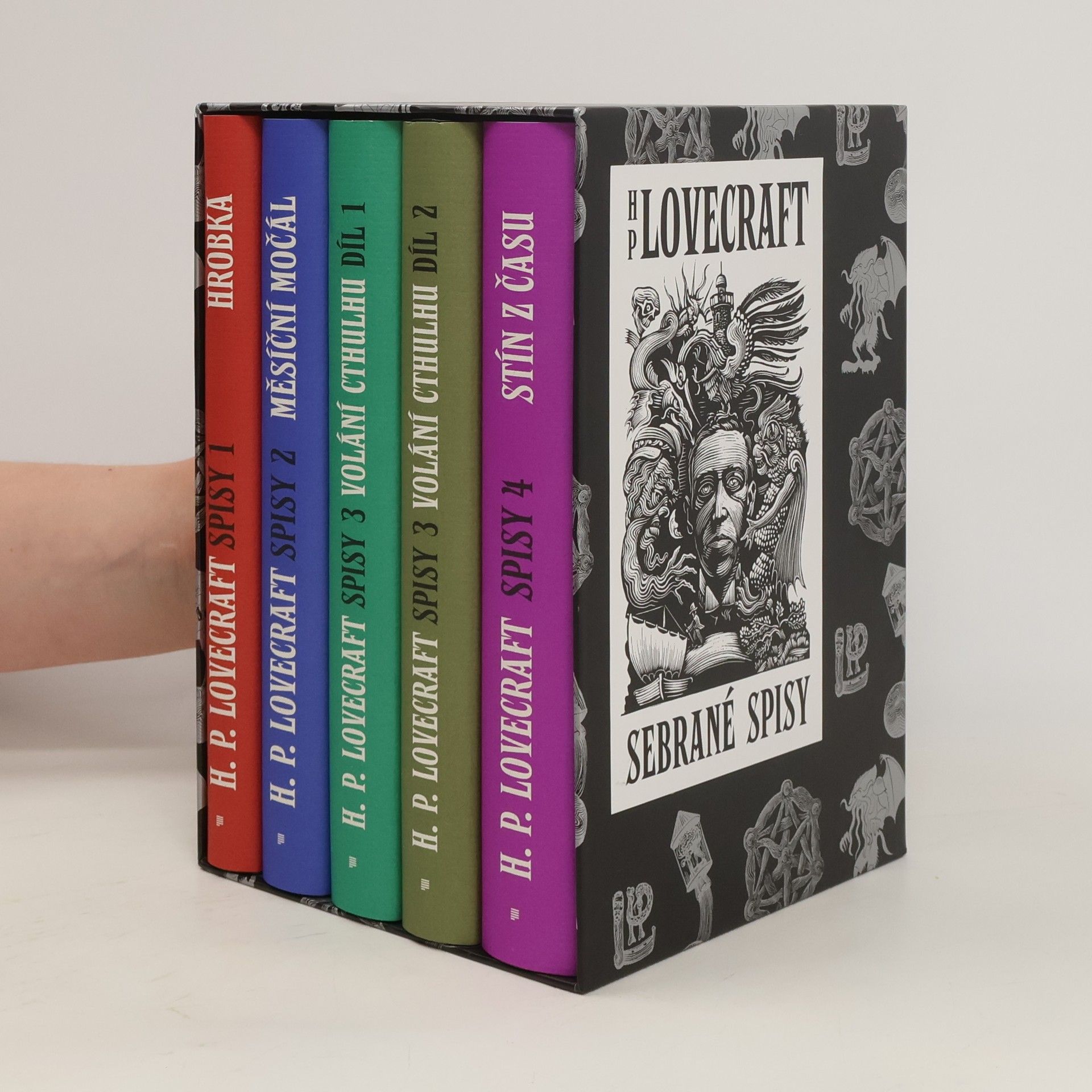 Howard Phillips Lovecraft Sebrané spisy (komplet box)