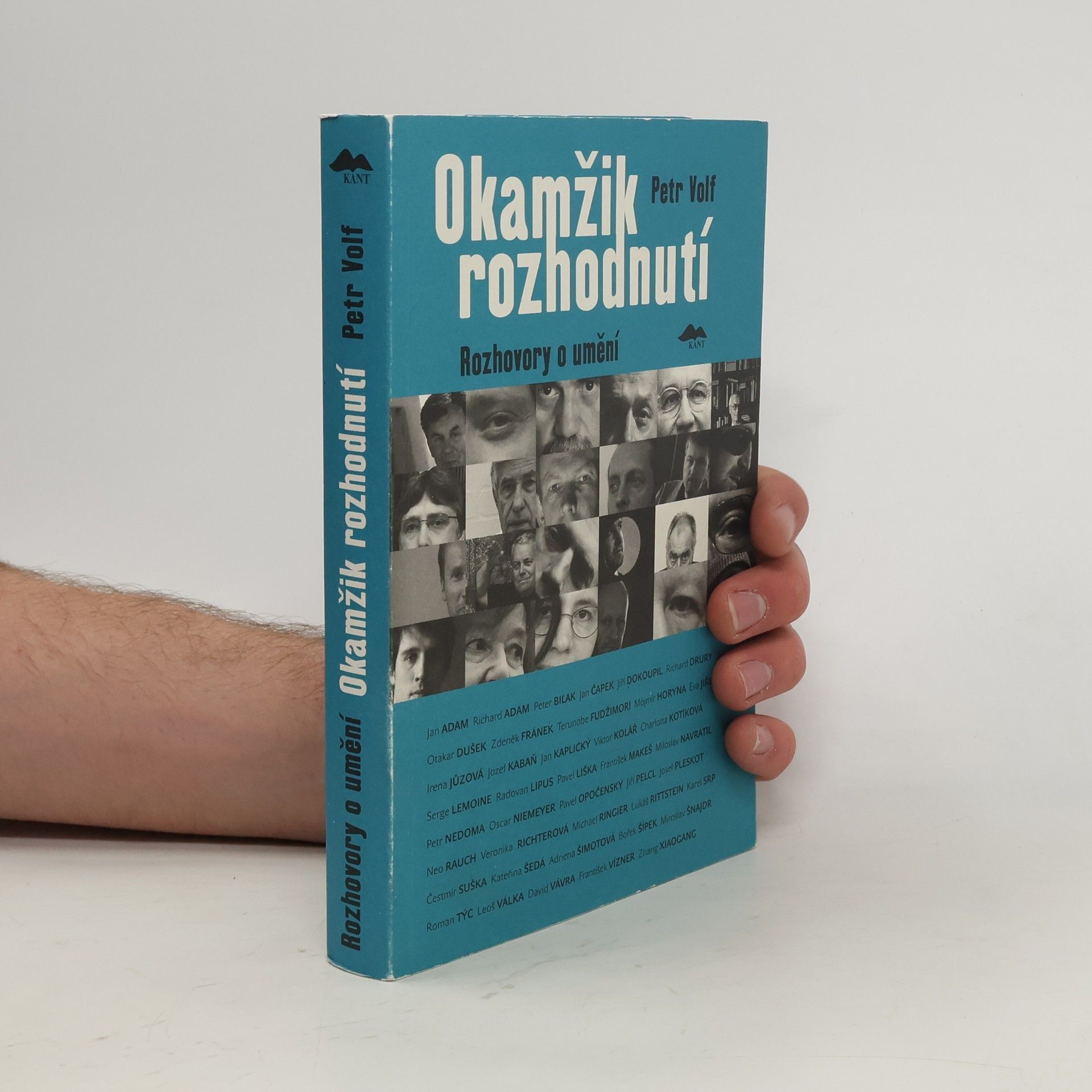 Petr Volf Okamžik rozhodnutí. Rozhovory o umění
