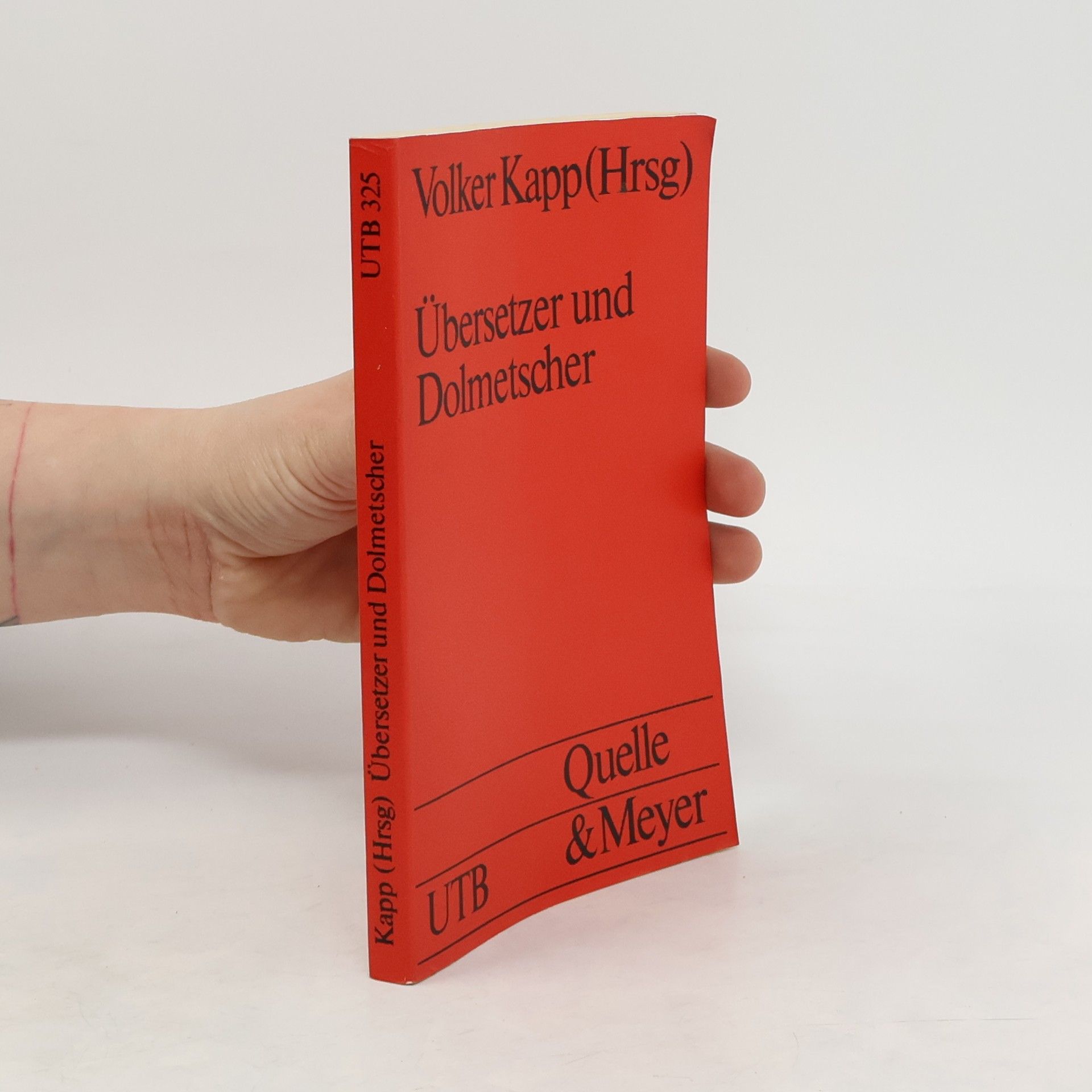 Volker Kapp Übersetzer und Dolmetscher