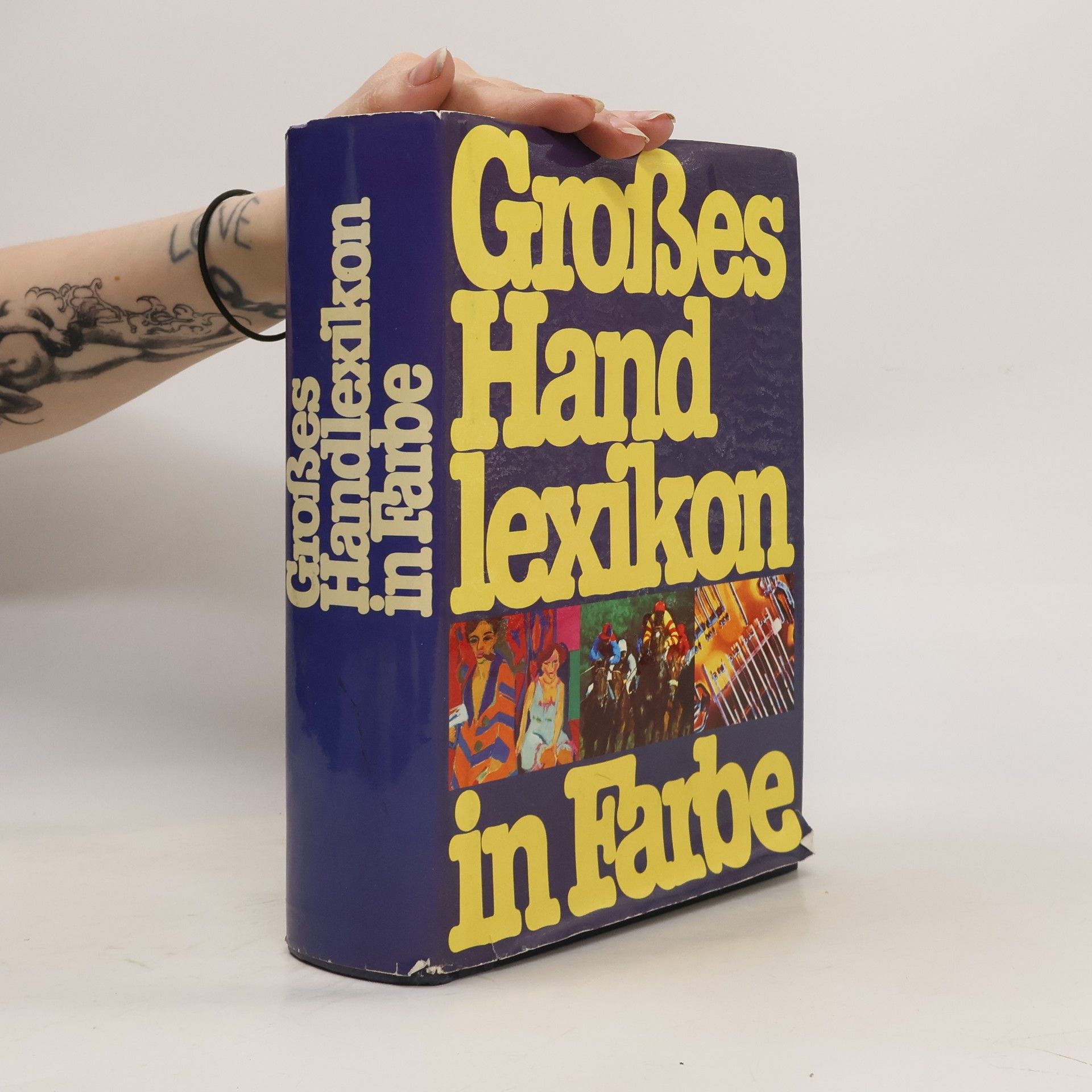 Collectif d'auteurs Großes Hand lexikon in Farbe