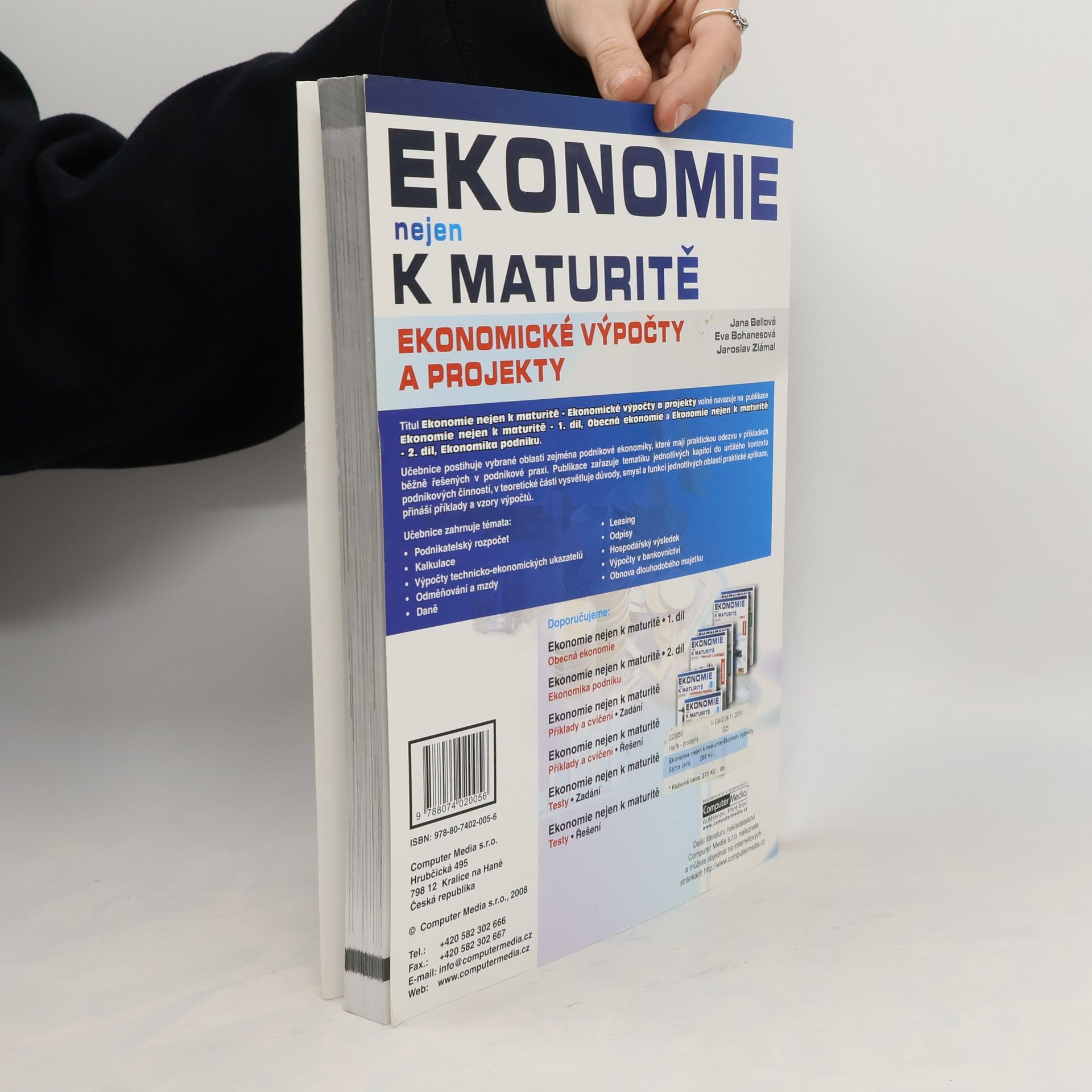 Jana Bellová Ekonomie nejen k maturitě