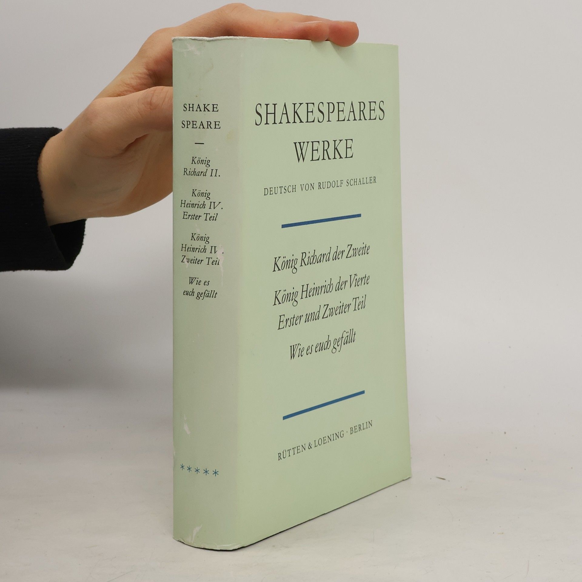 William Shakespeare Shakespeares Werke