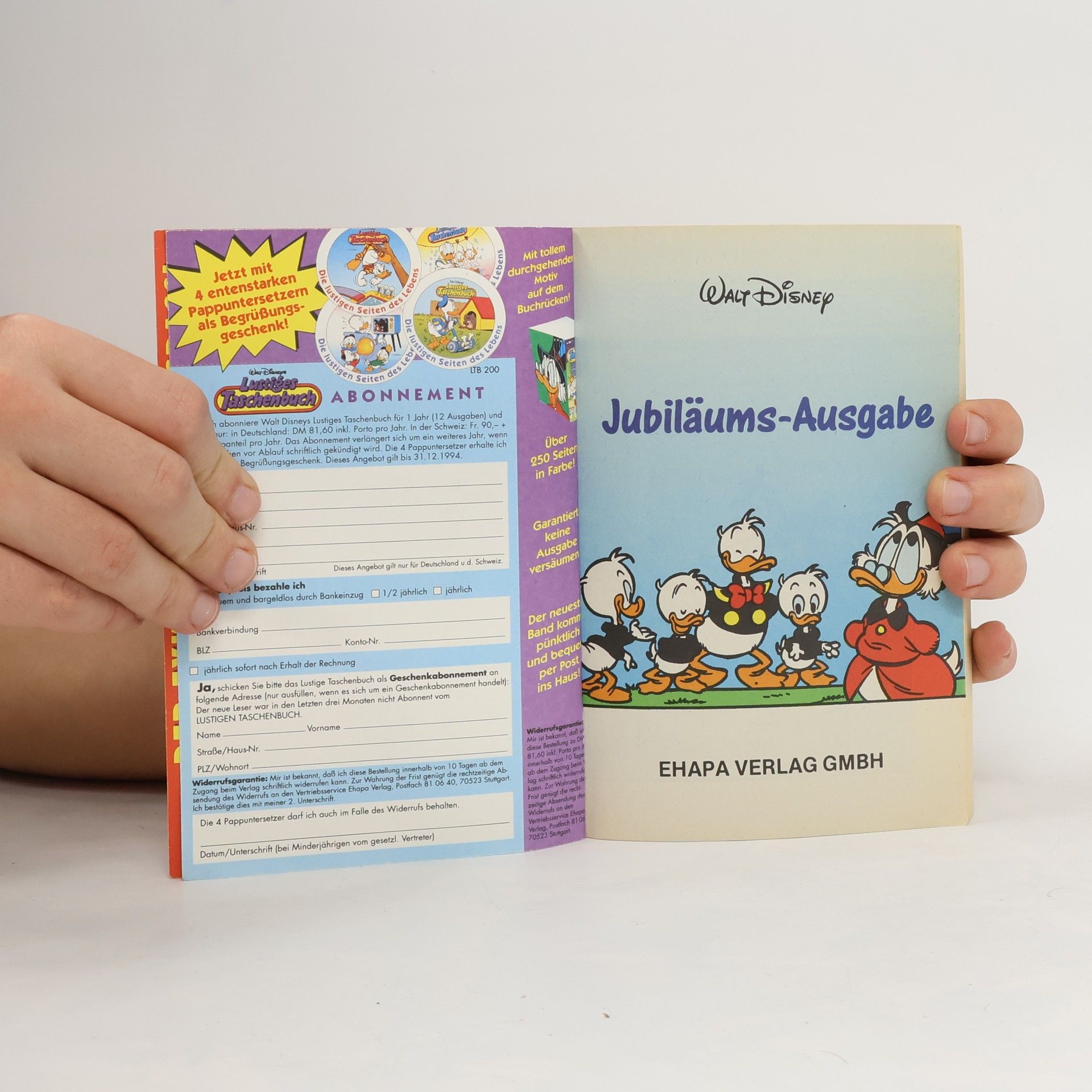 Auteurscollectief Lustiges Taschenbuch Nr. 200. Jubiläums-Ausgabe