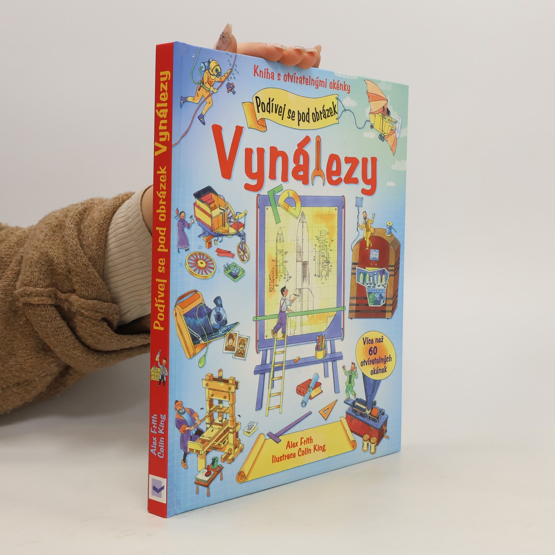 Alex Frith Vynálezy: Kniha s otvíratelnými okénky