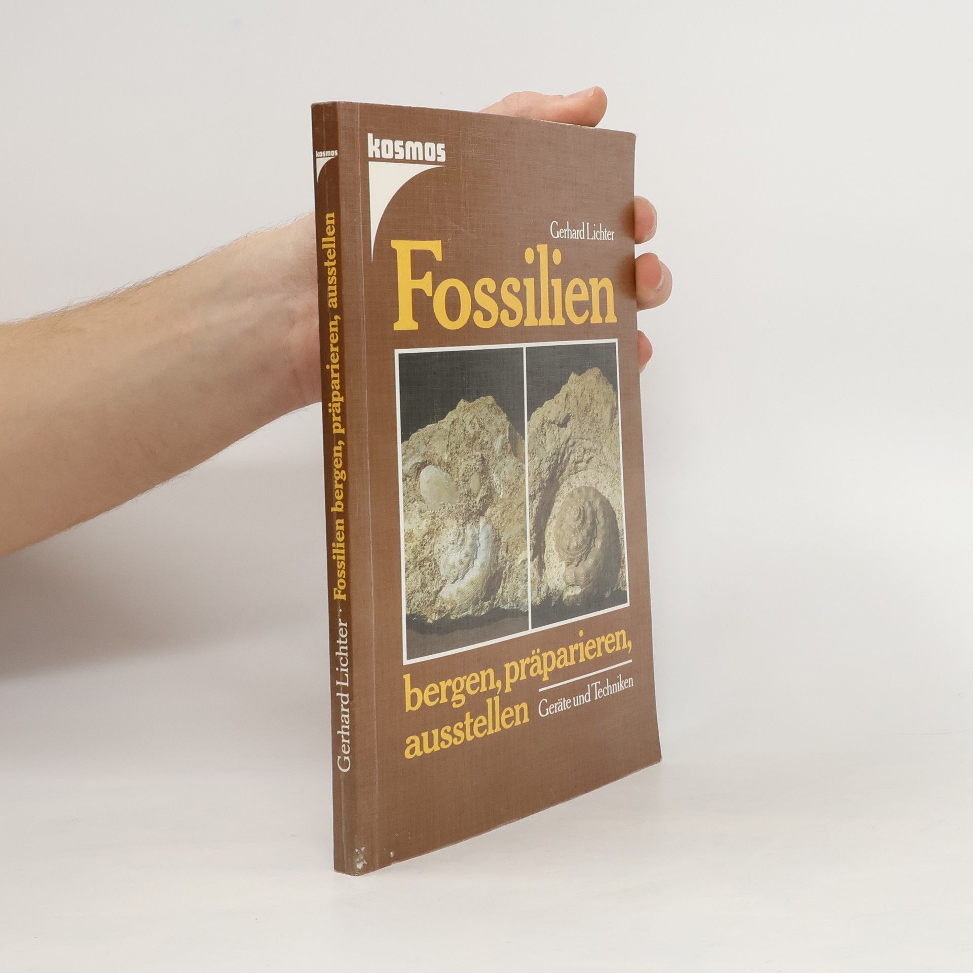 Gerhard Lichter Fossilien bergen, präparieren, ausstellen