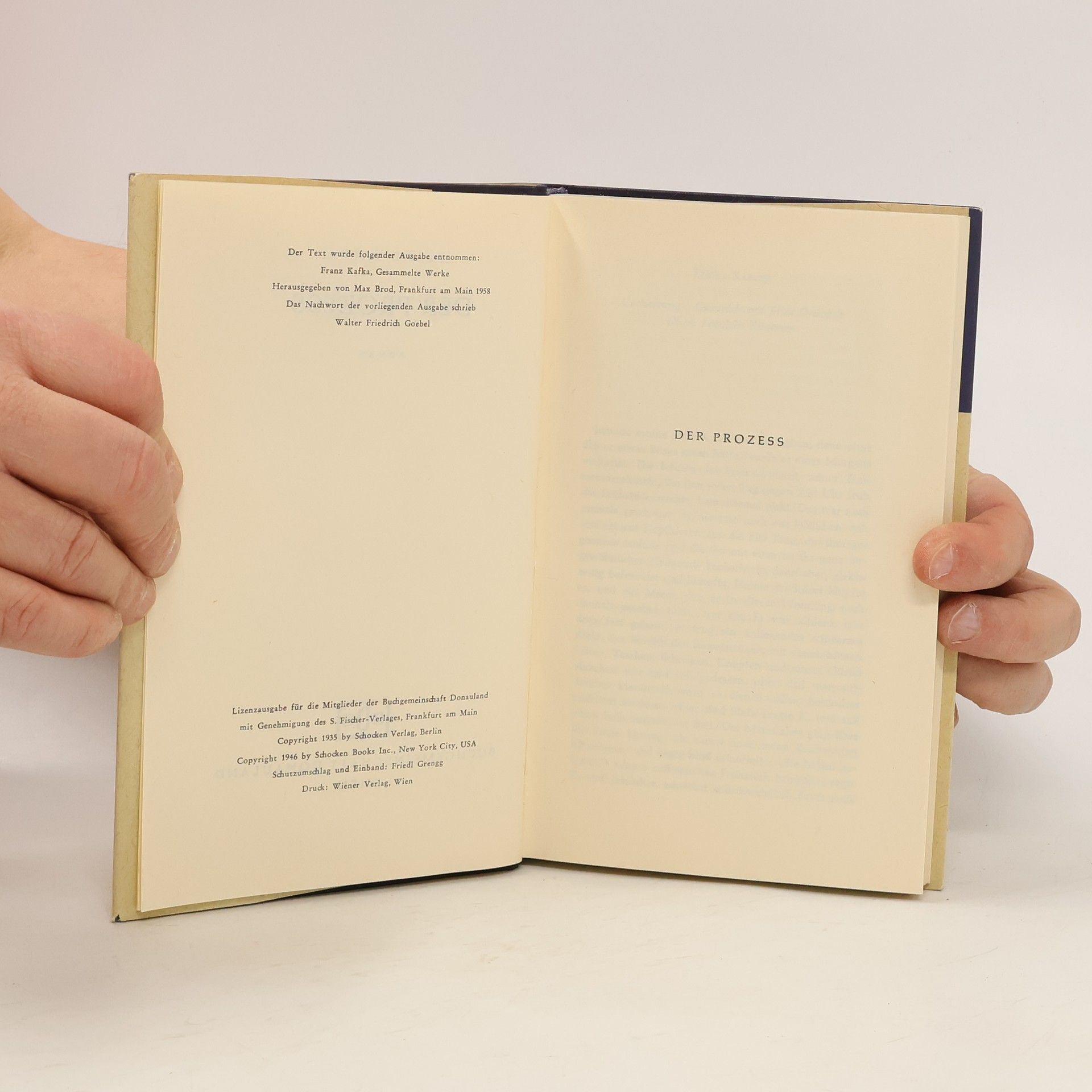 Franz Kafka Der Prozeß