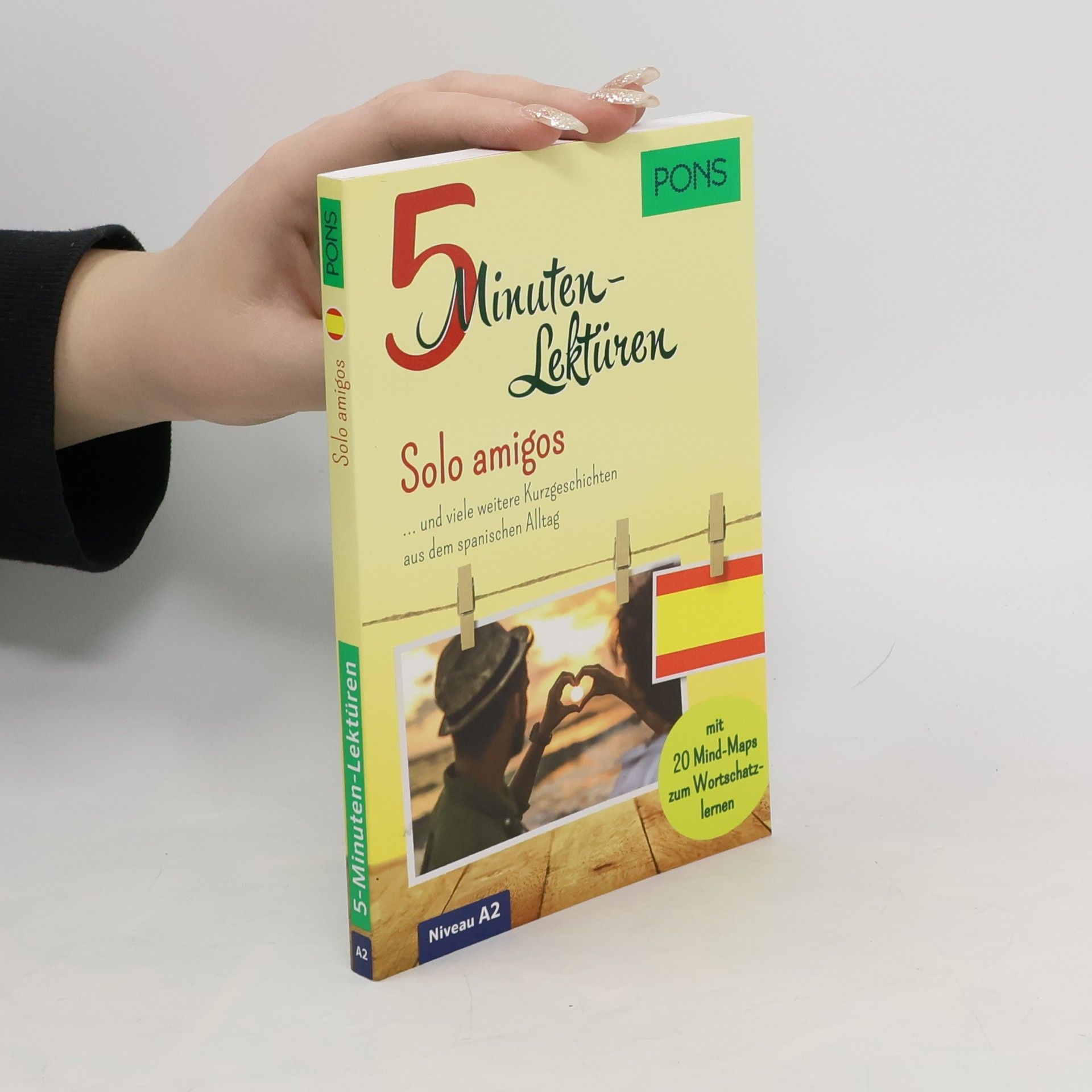 Autorenkollektiv PONS 5-Minuten-Lektüren Spanisch A2 - Solo amigos