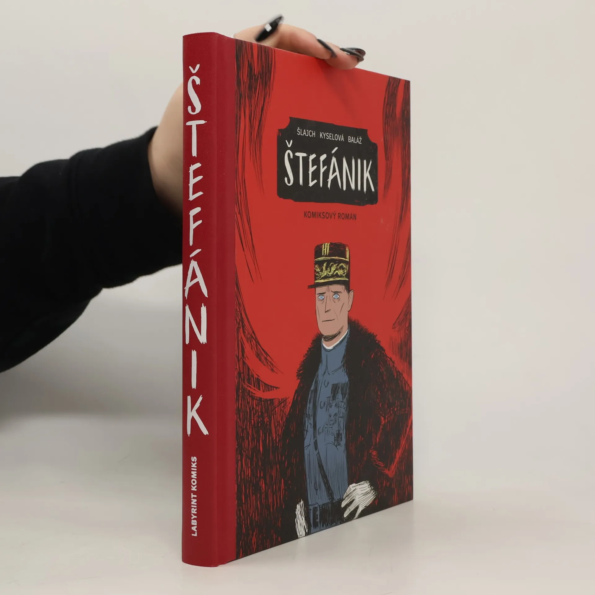 Štefánik: Komiksový román | Kniha | pevná | Michal Baláž | CS