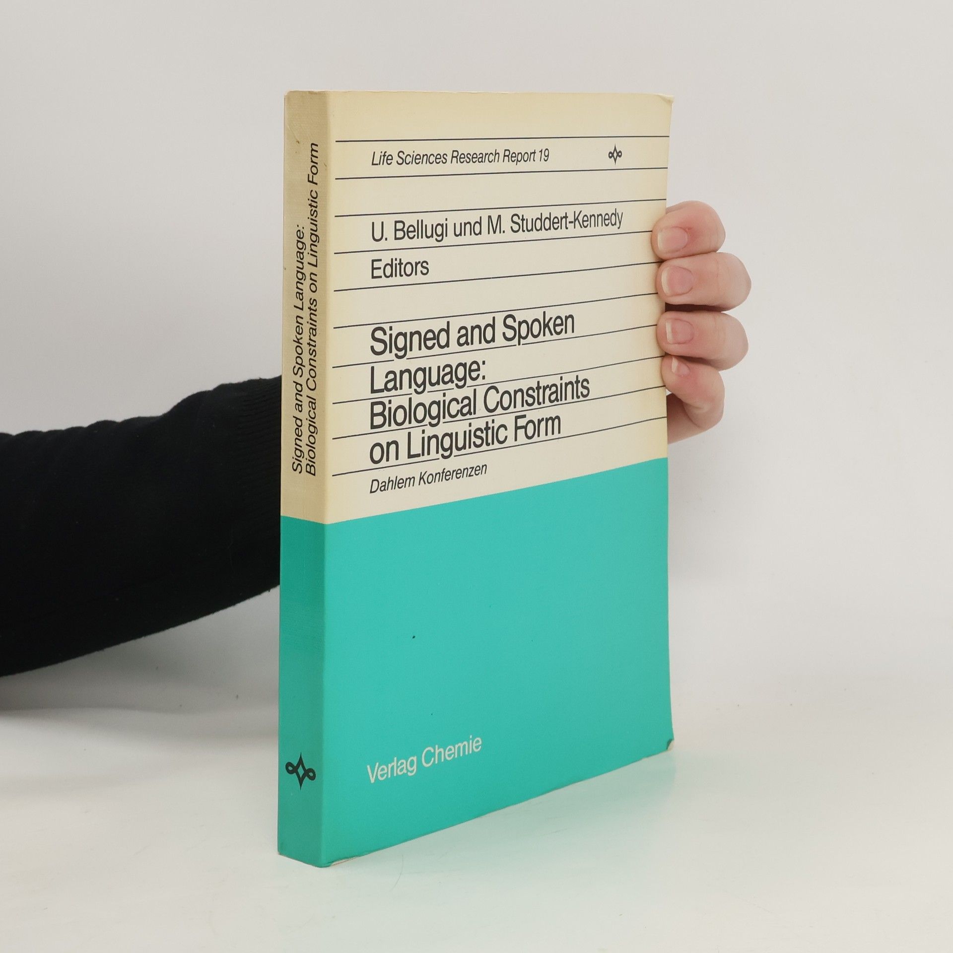 Ursula Bellugi Signed and Spoken Language: Biological Constraints on Linguistic Form