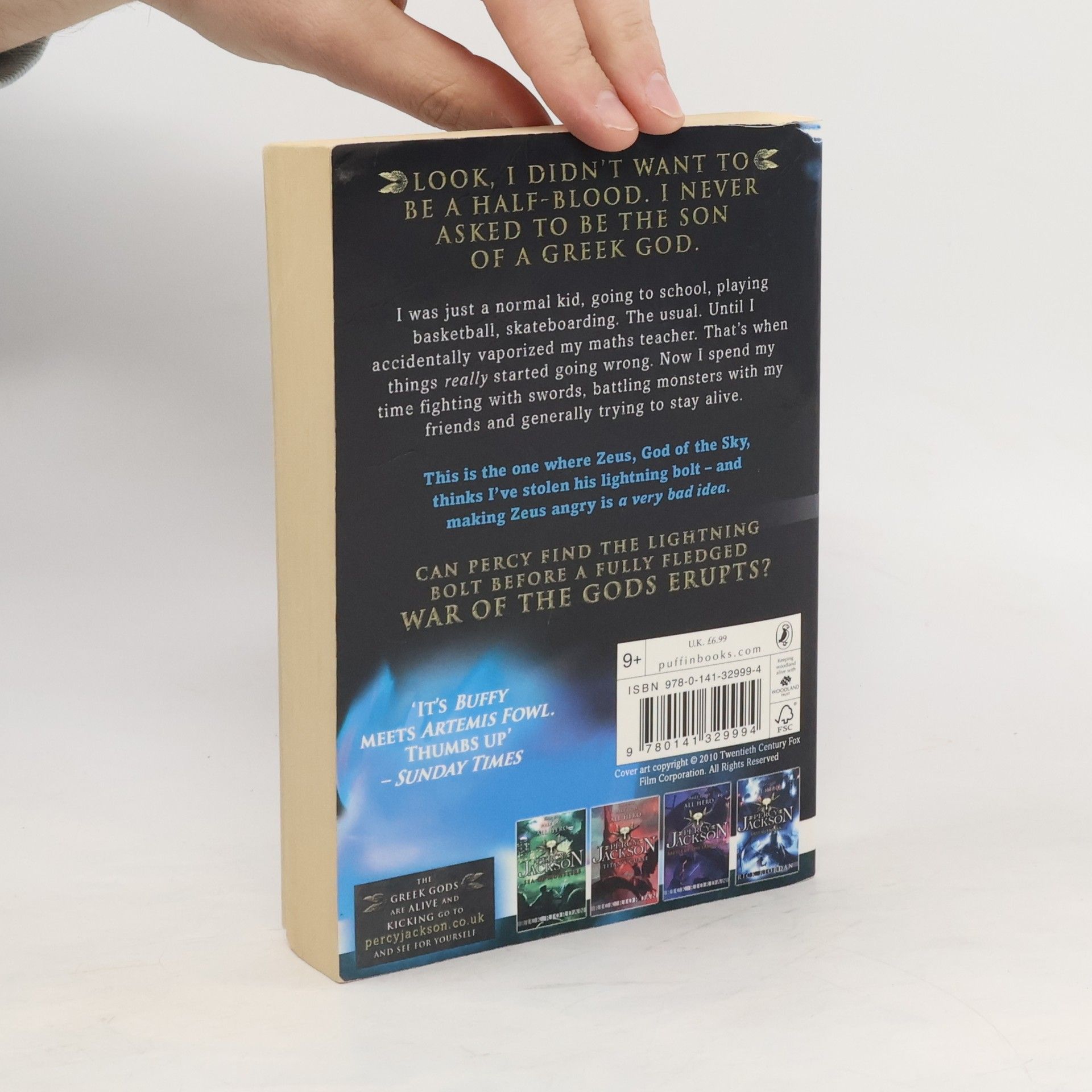 Rick Riordan Percy Jackson and the Lightning Thief