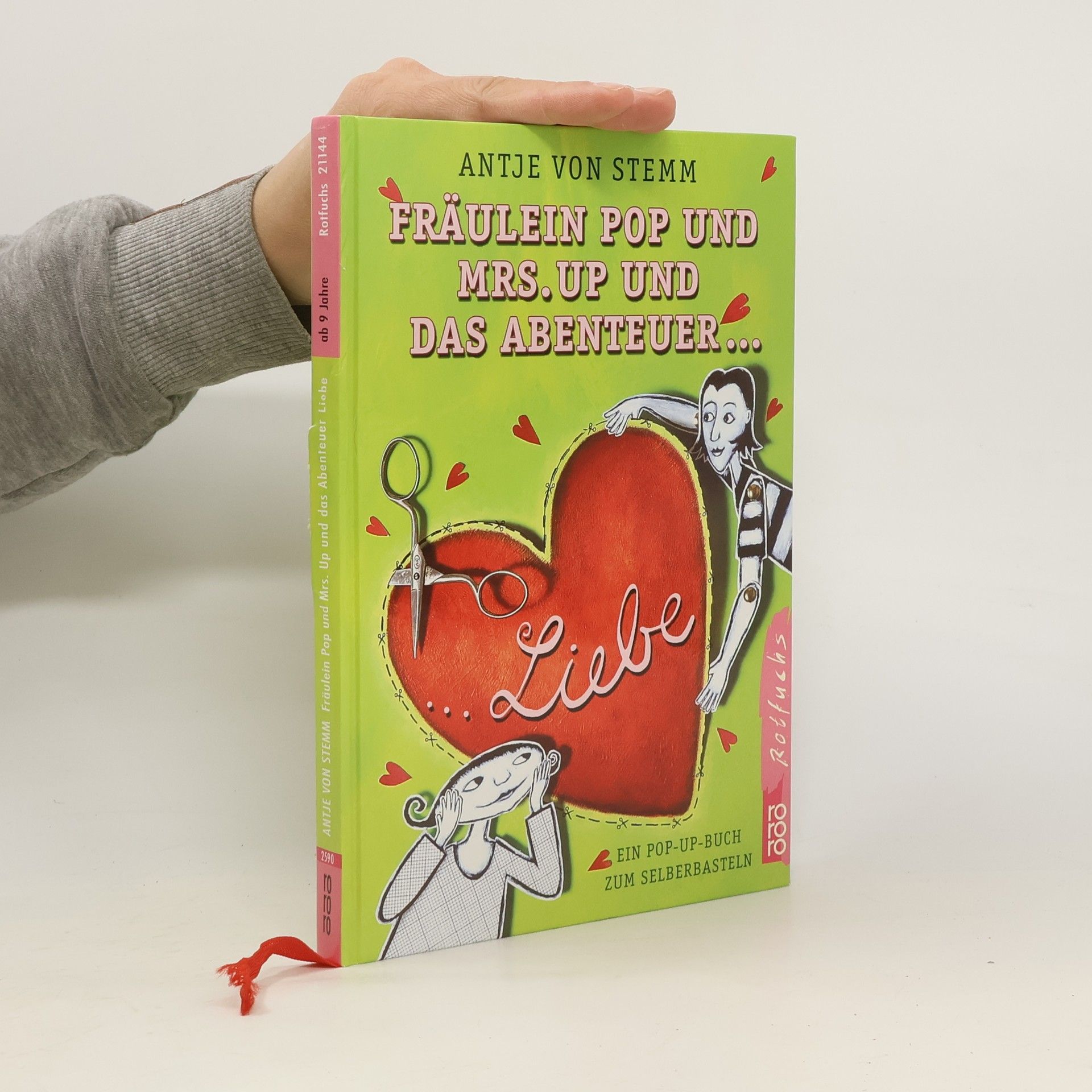 Antje von Stemm Fräulein Pop und Mrs. Up und das Abenteuer Liebe. Ein Pop-up-Buch zum Selberbasteln