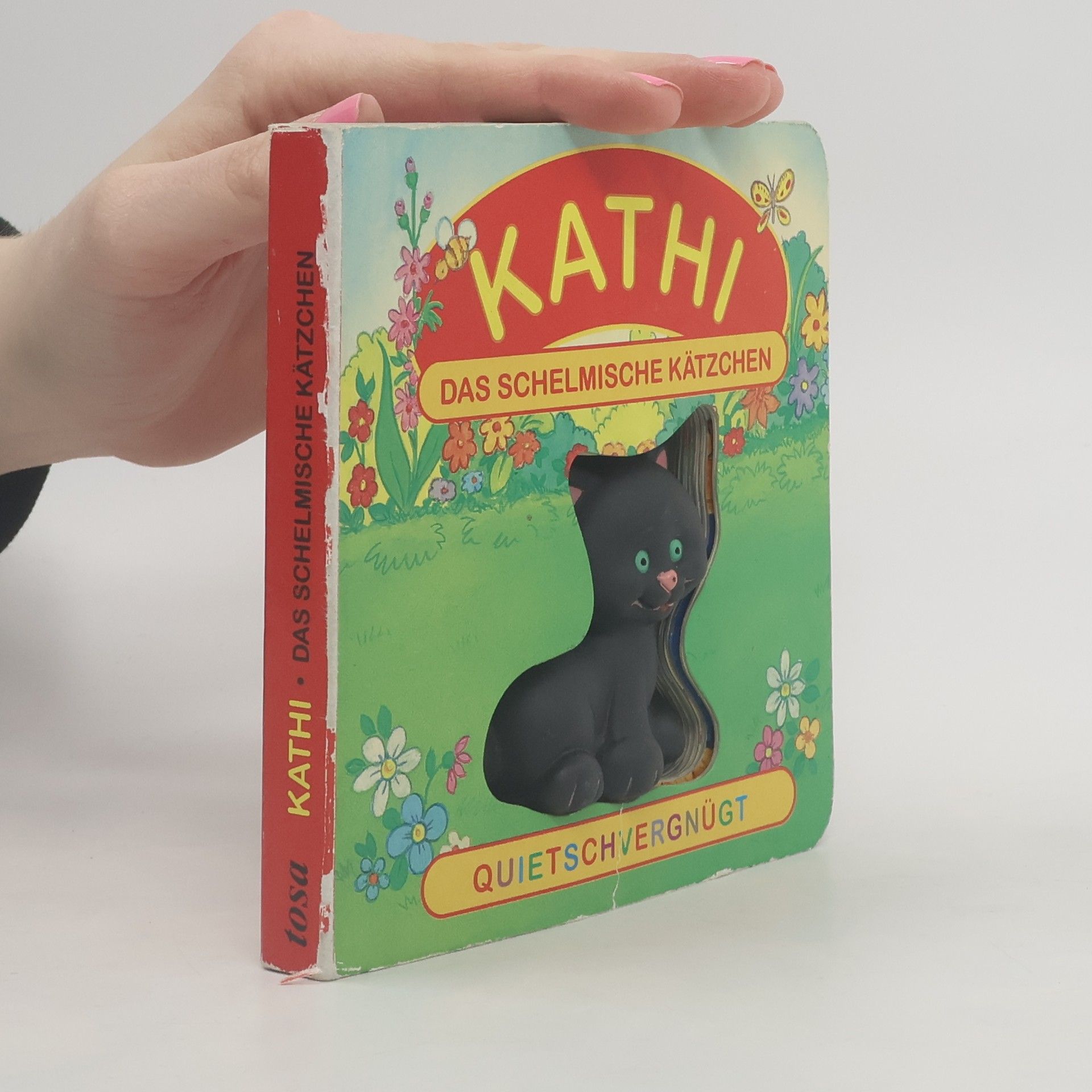 kolektiv Kathi, das schelmische Kätzchen, m. Quietschfigur. Ohne PVC