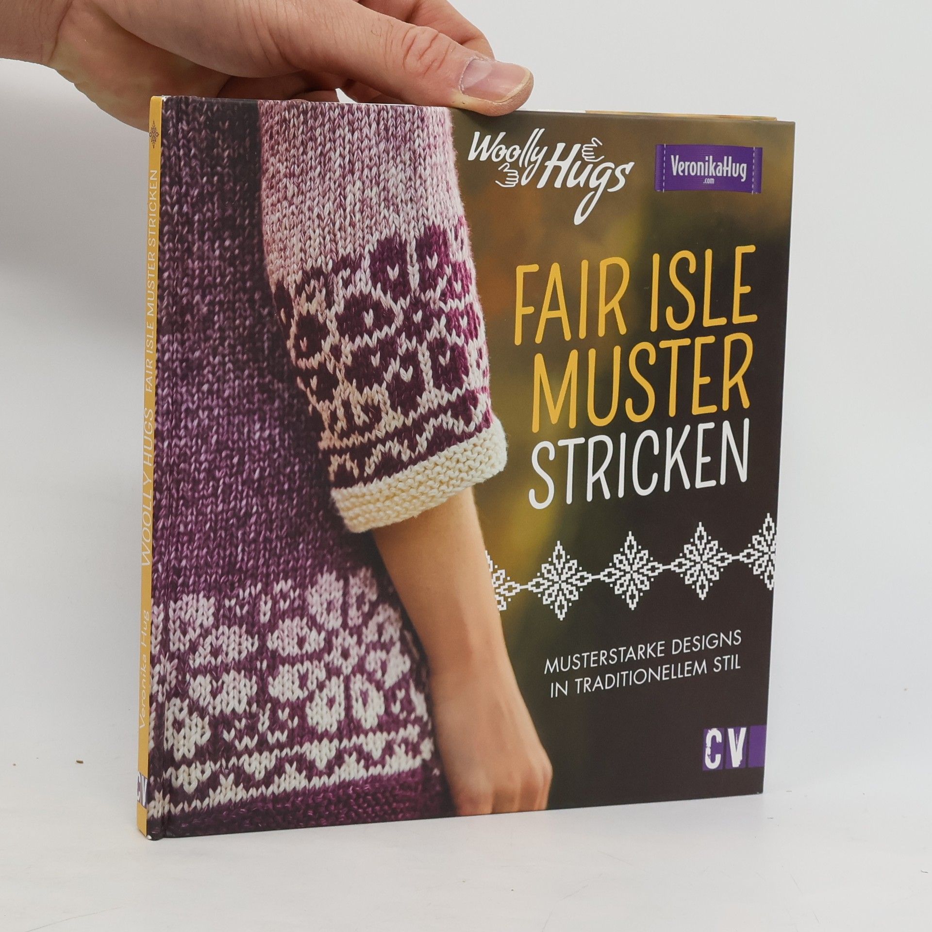 Veronika Hug Woolly Hugs Fair-Isle-Muster stricken