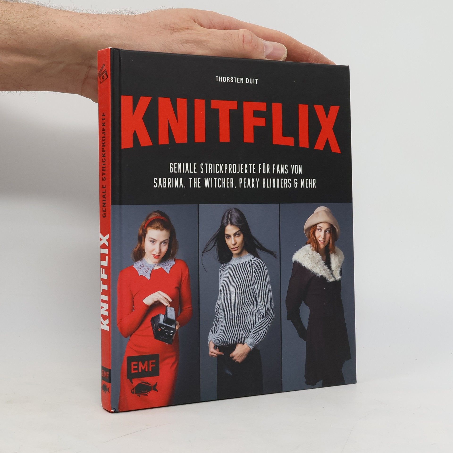 Thorsten Duit KNITFLIX - Geniale Strickprojekte für Fans von Sabrina, The Witcher, Peaky Blinders und mehr