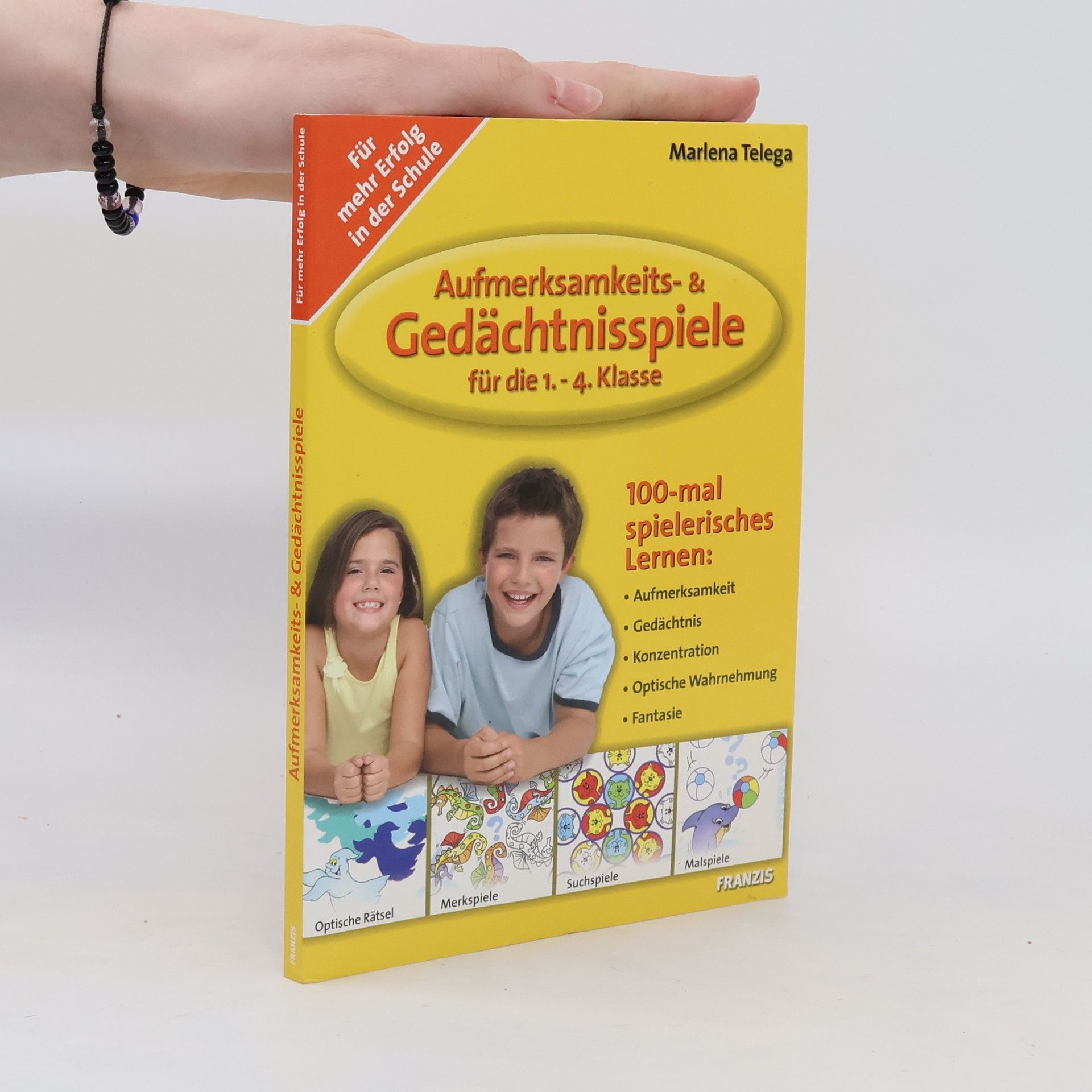 Marlena Telega Aufmerksamkeits- & Gedächtnisspiele für die 1. - 4. Klasse