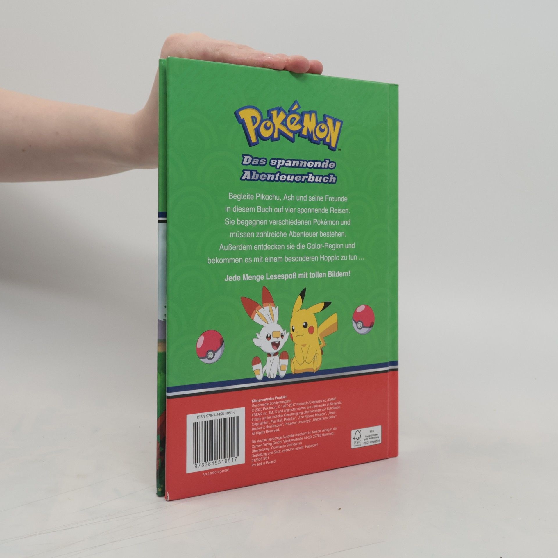 Constanze Steindamm Pokémon - das spannende Abenteuerbuch