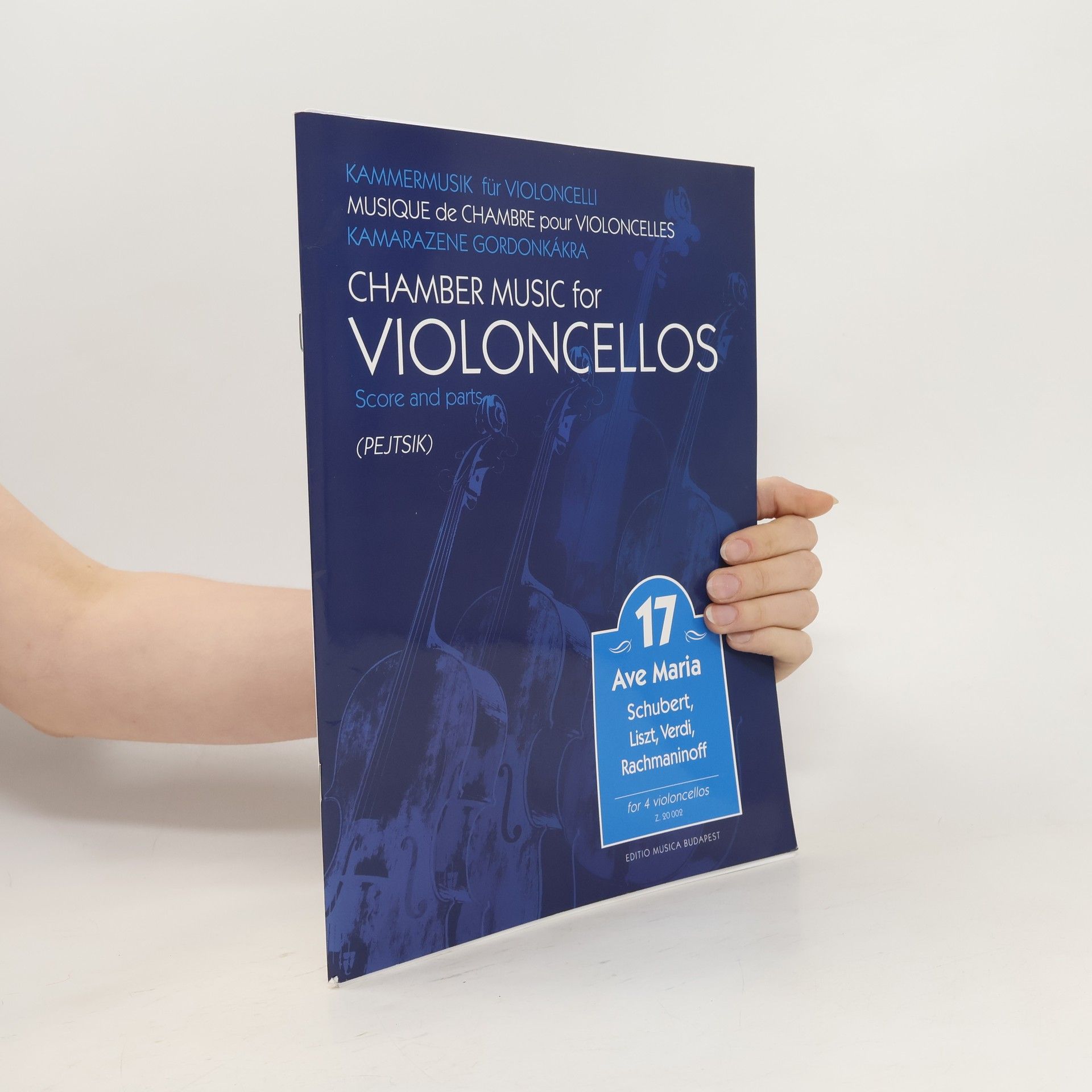 AA.VV. Kammermusik für Violoncelli. Musique de Chambre pour Violoncelles. Kamarazene Gordonkákra. Chamber Music of Viloncellos 17
