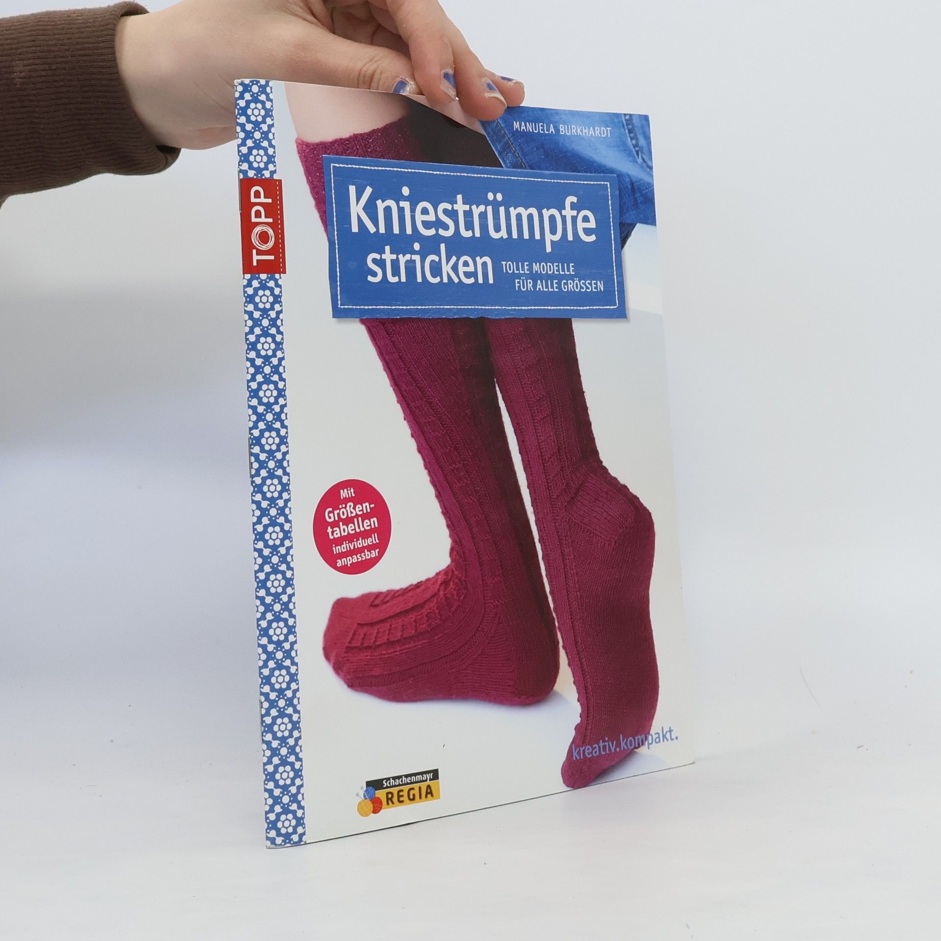 Manuela Burkhardt Kniestrümpfe stricken