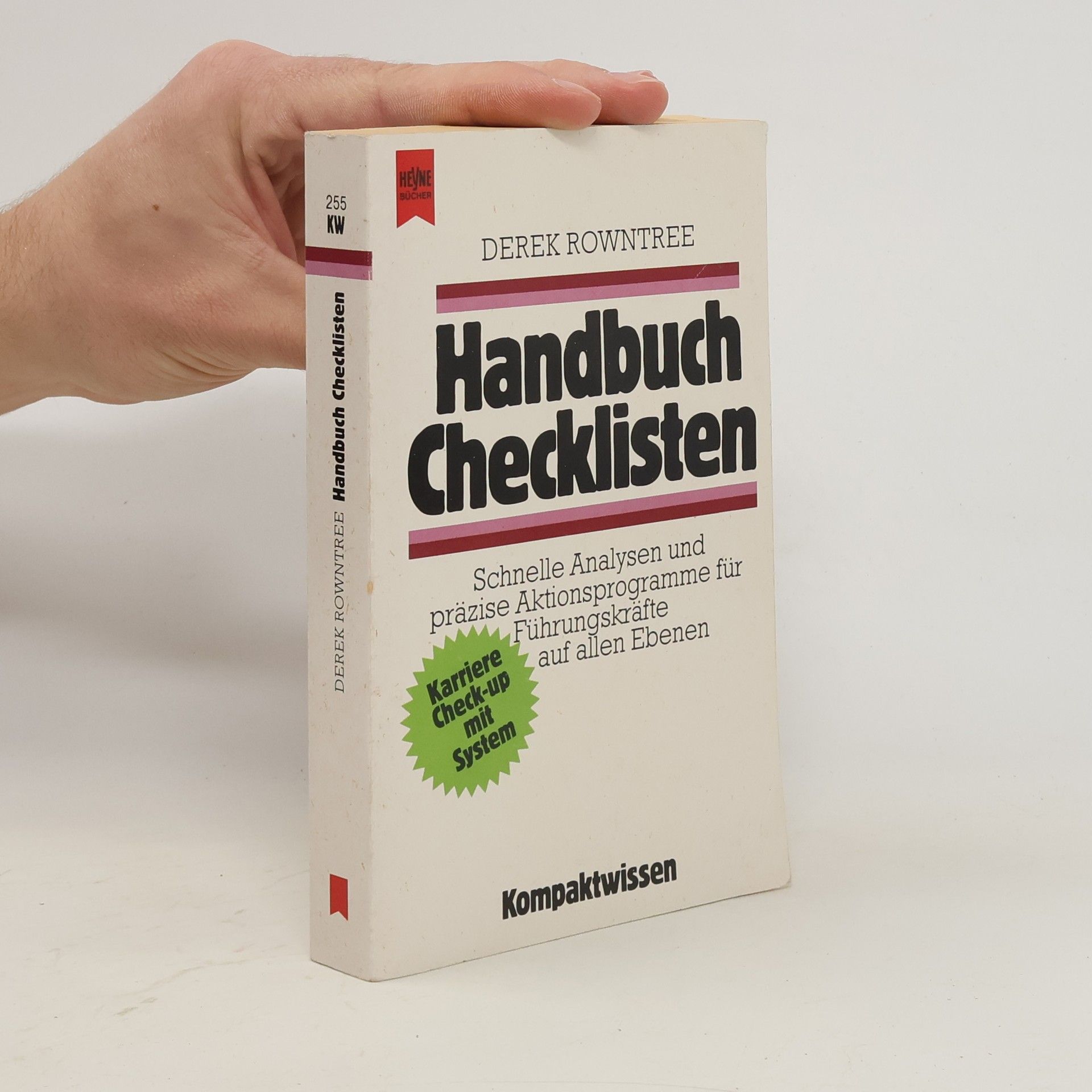 Derek Rowntree Handbuch Checklisten