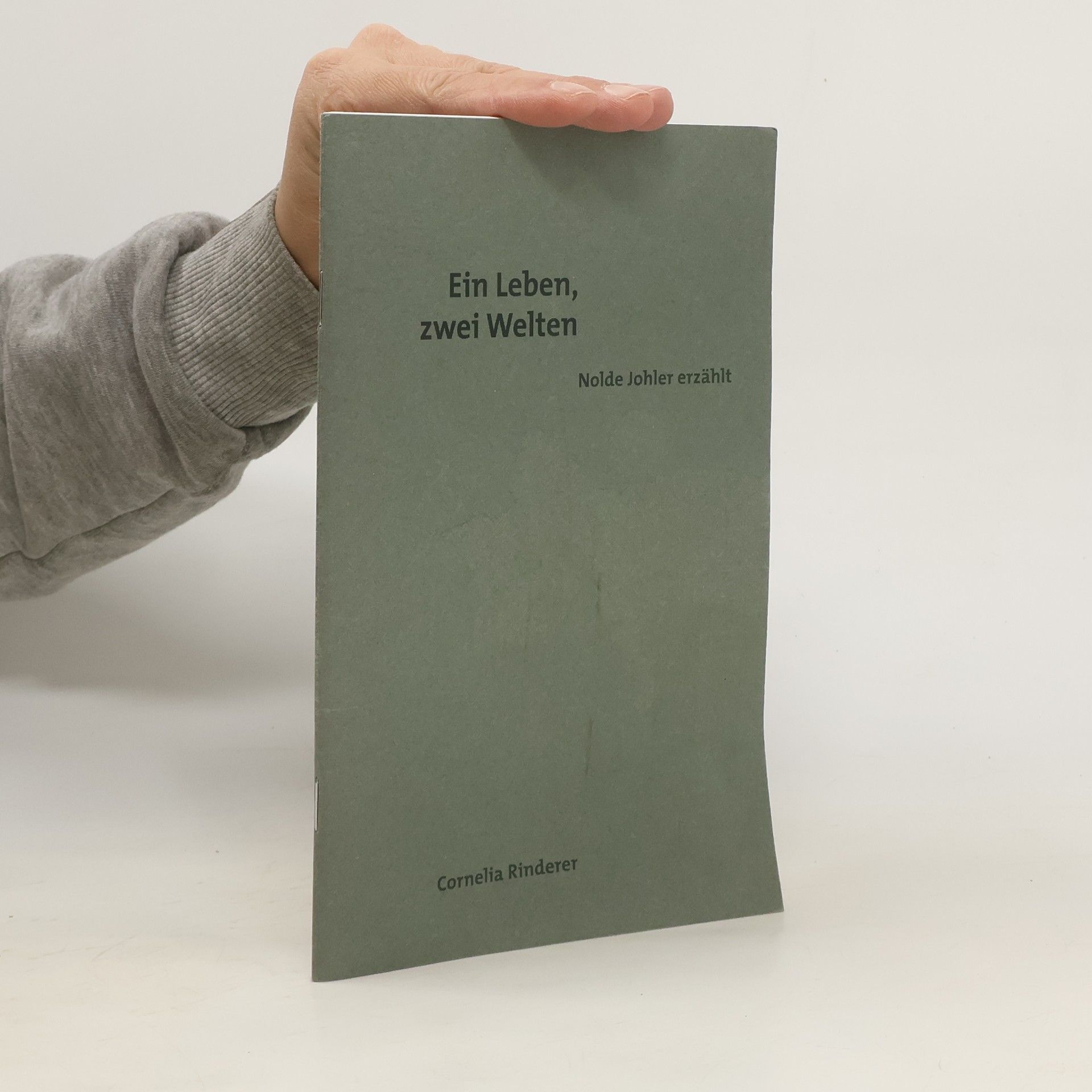 Cornelia Rinderer Ein Leben, zwei Welten