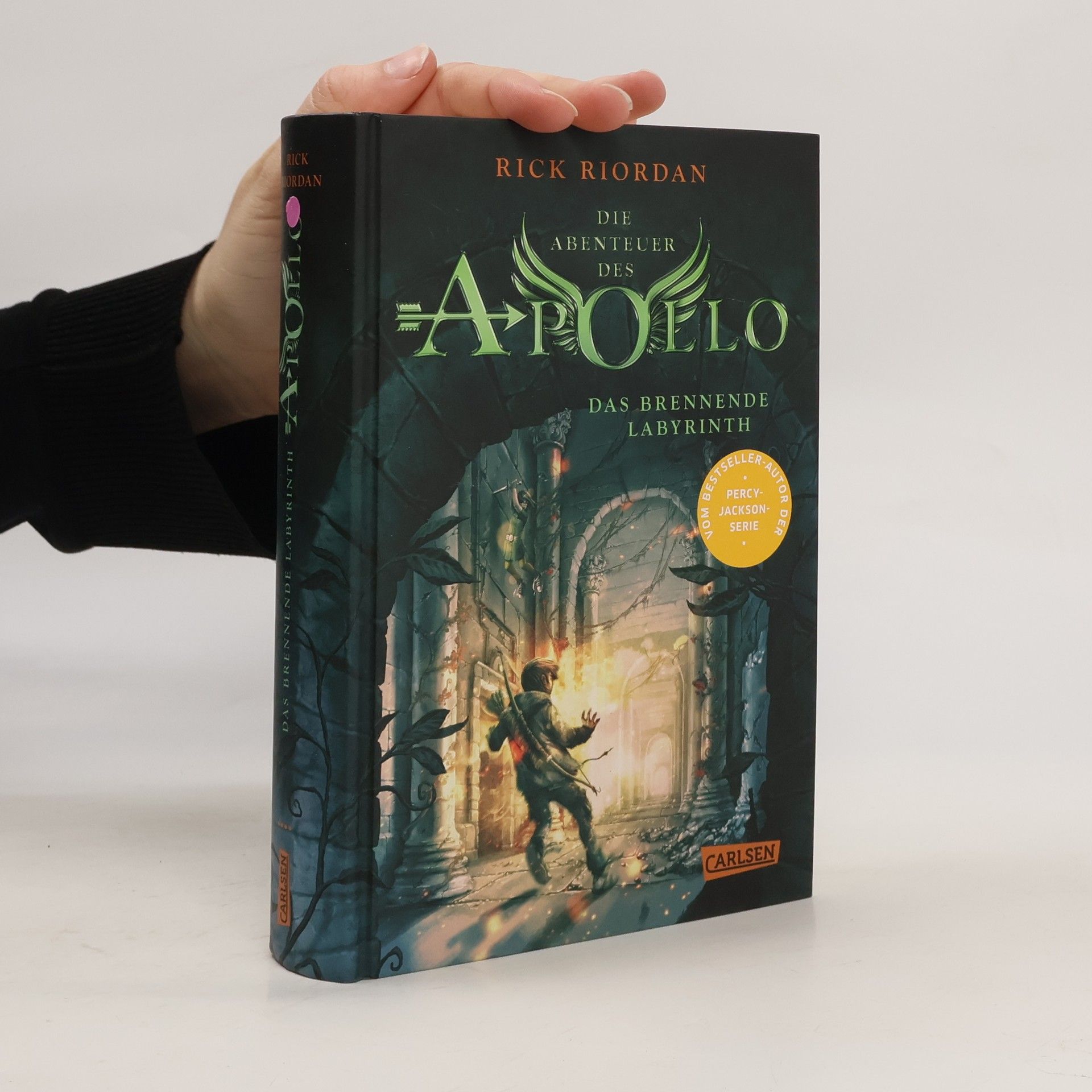 Rick Riordan Das brennende Labyrinth