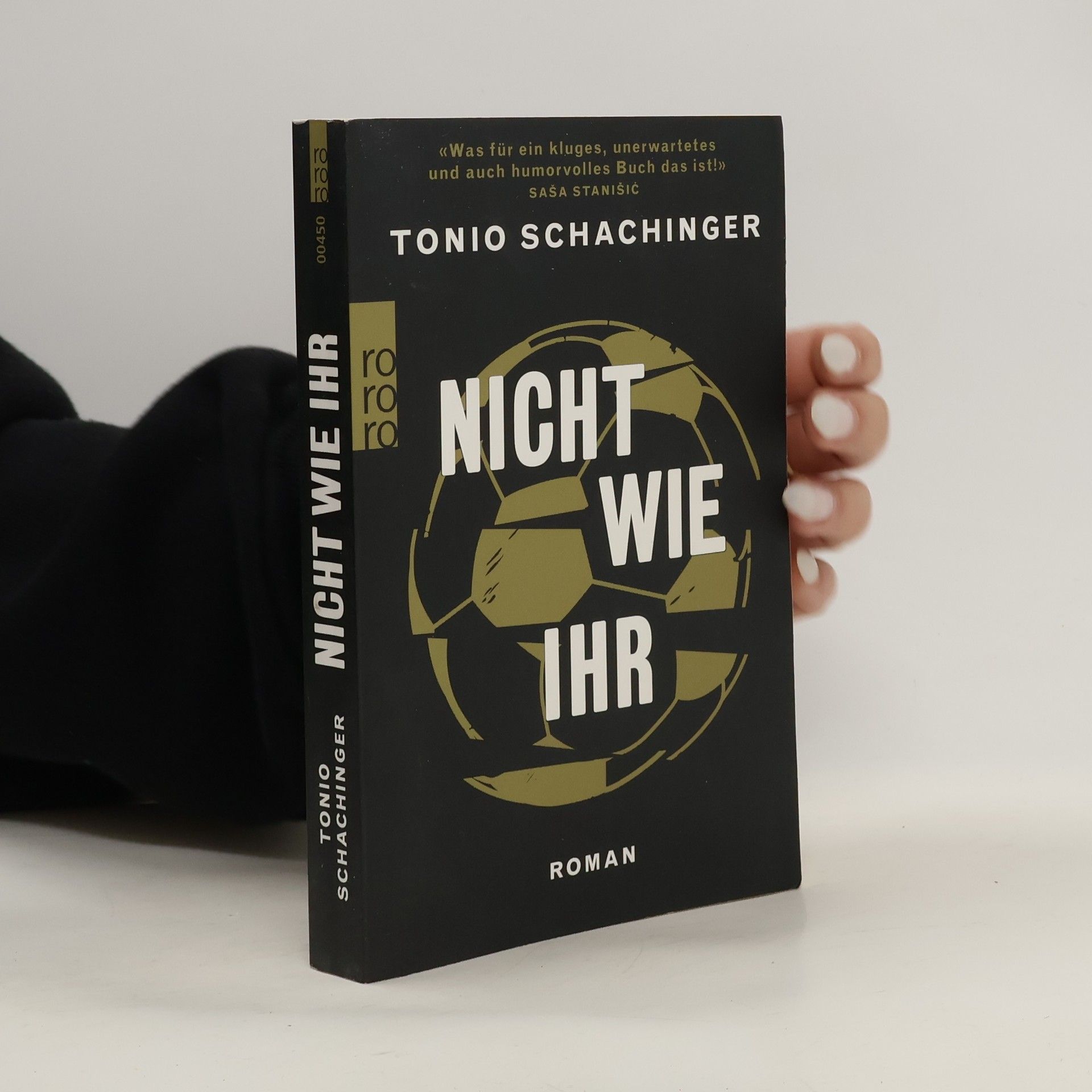 Tonio Schachinger Nicht wie ihr